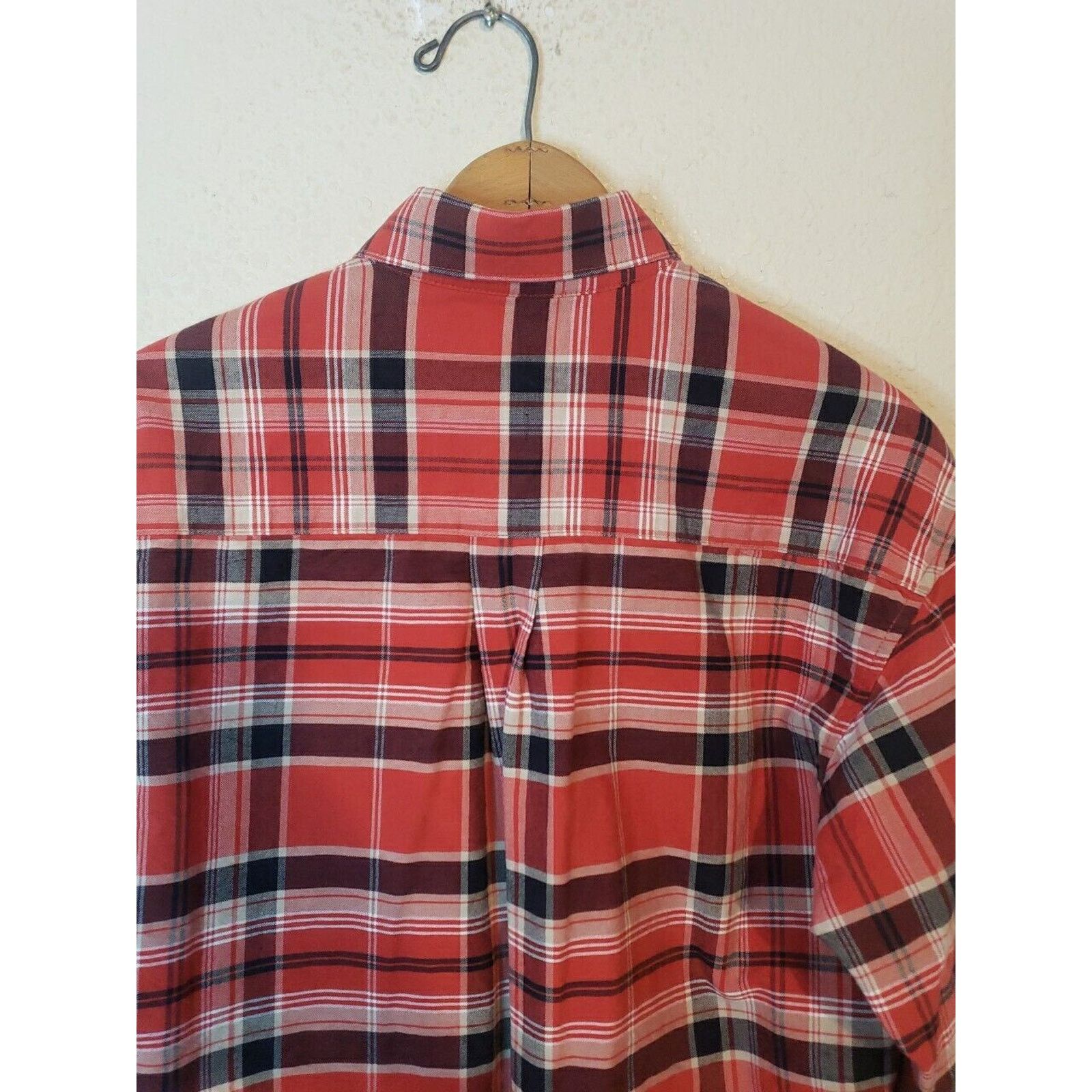 Wrangler Wrangler TwentyX 20X Red Plaid Long Sleeve Shirt Men's XL Size US XL / EU 56 / 4 - 9 Thumbnail