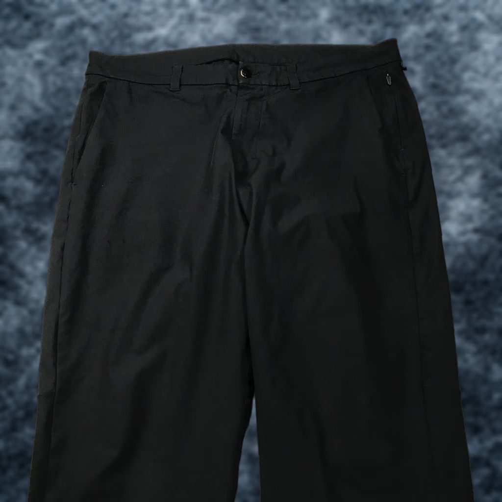 Lululemon Lululemon Pants Mens 36x31 Black Commission Slim Fit Warpstreme Solid Casual Chino 5-Pocket Design Straight Leg Mens Size US 36 / EU 52 - 1 Thumbnail