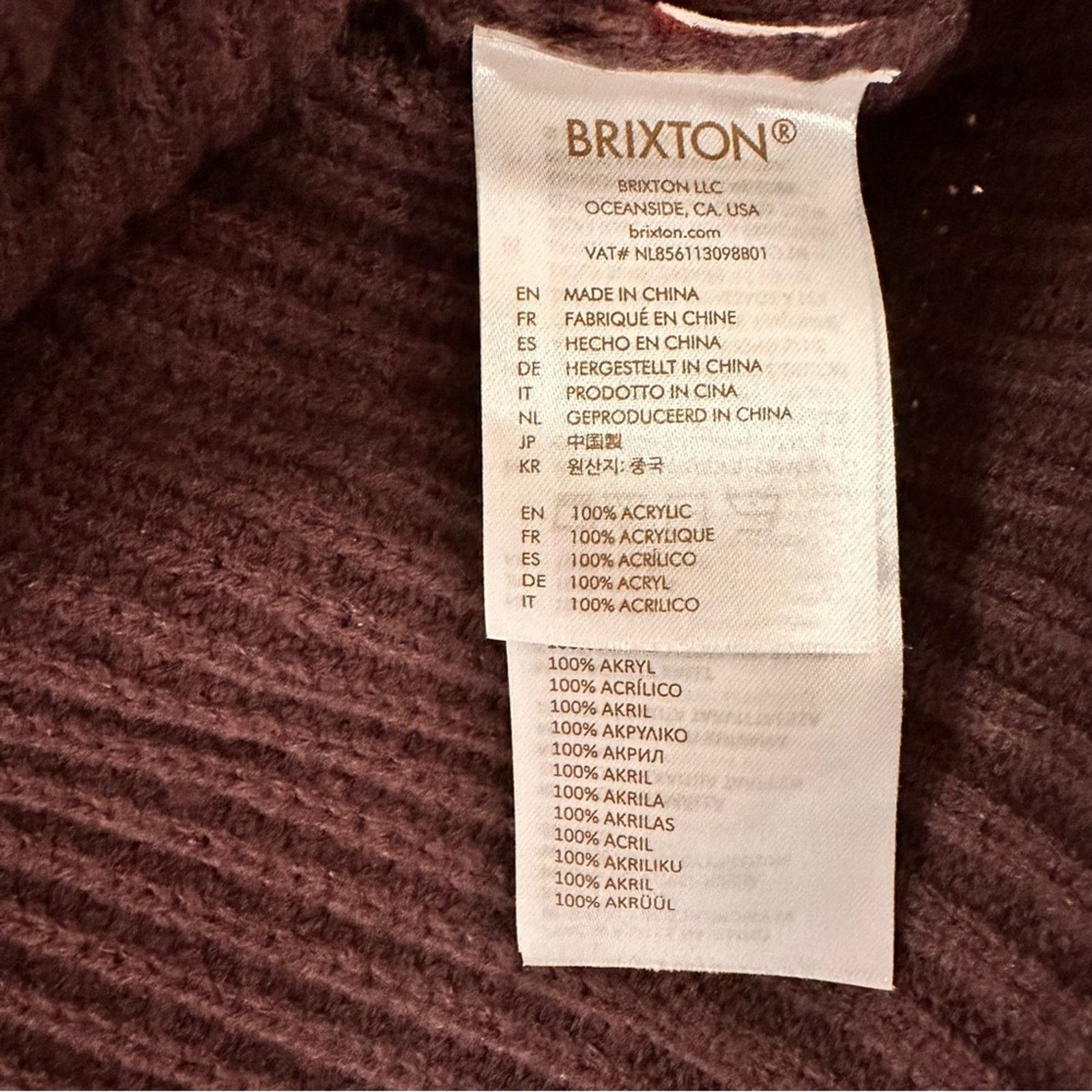 Brixton Brixton Madero Colorblock Sweater - Women’s Small - EUC Size S / US 4 / IT 40 - 7 Thumbnail