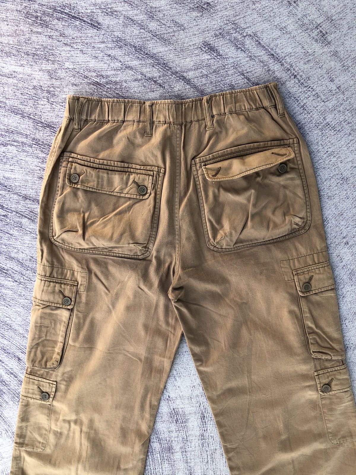 Japanese Brand Faded Cargo Baggie Lindstorm Multipocket Tactical Size US 29 - 11 Thumbnail