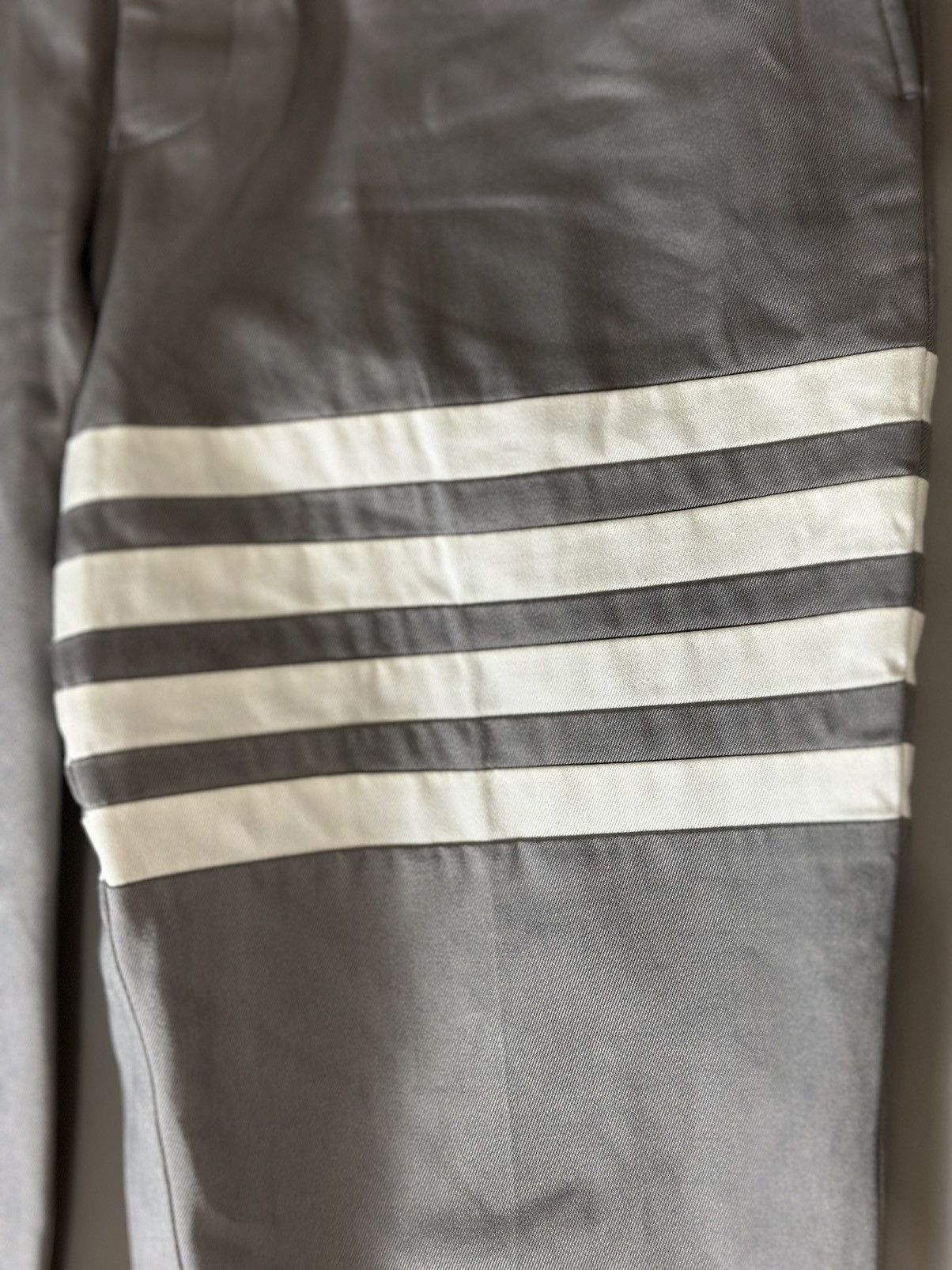 Thom Browne Thom browne 4-bar Silver gray Pants Size US 33 - 6 Thumbnail