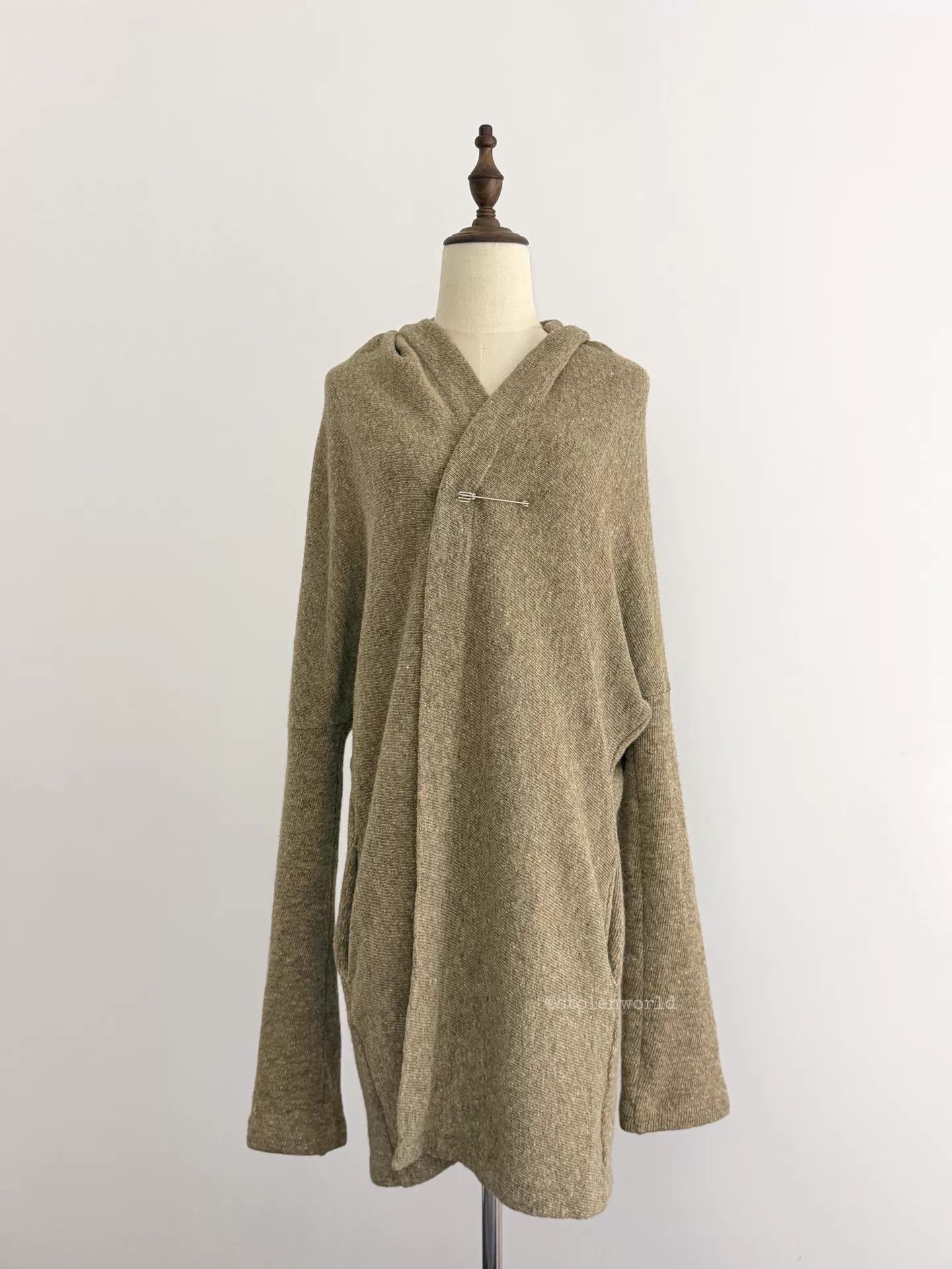 Limi Feu Limi Feu Oatmeal Camel Wool Knit Cardigan S Size S / US 4 / IT 40 - 3 Thumbnail