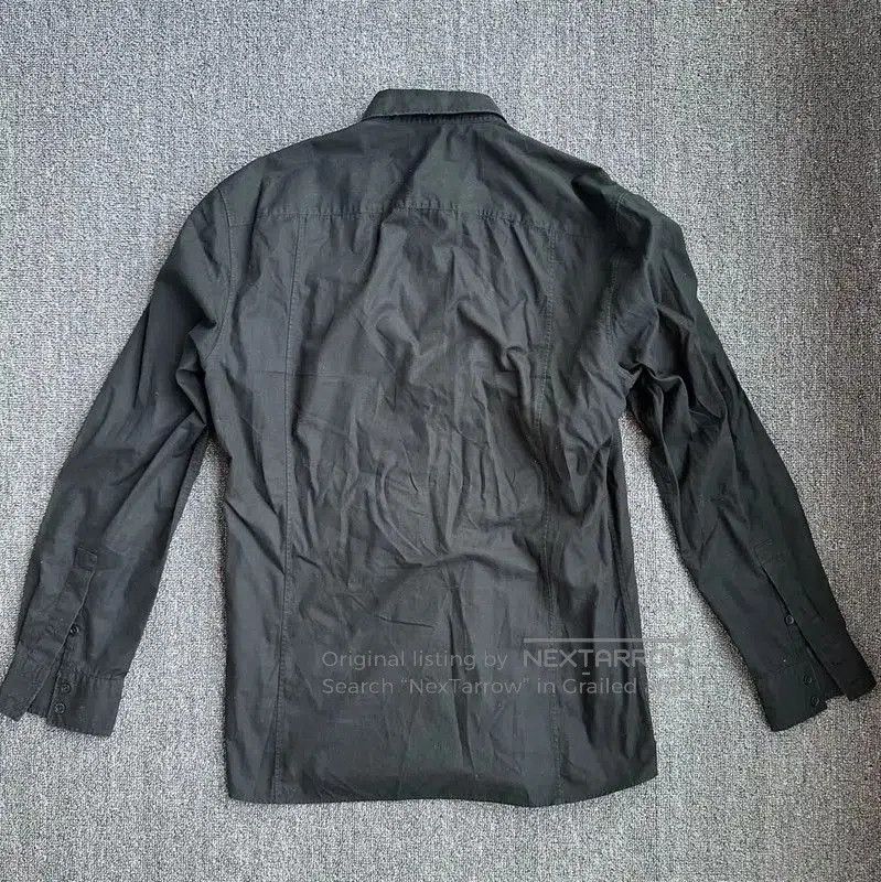 Balmain Balmain Black Cotton Men's Shirt for Spring Autumn . Size US S / EU 44-46 / 1 - 2 Thumbnail