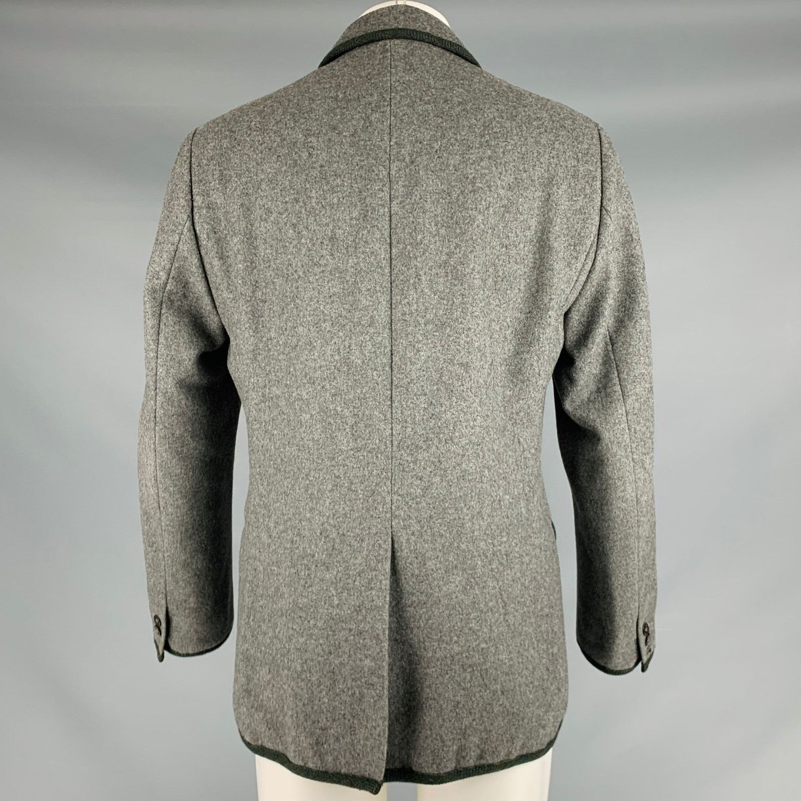 Marc by Marc Jacobs Size M Charcoal Grey Wool Blend Sport Coat Size 40R - 4 Thumbnail