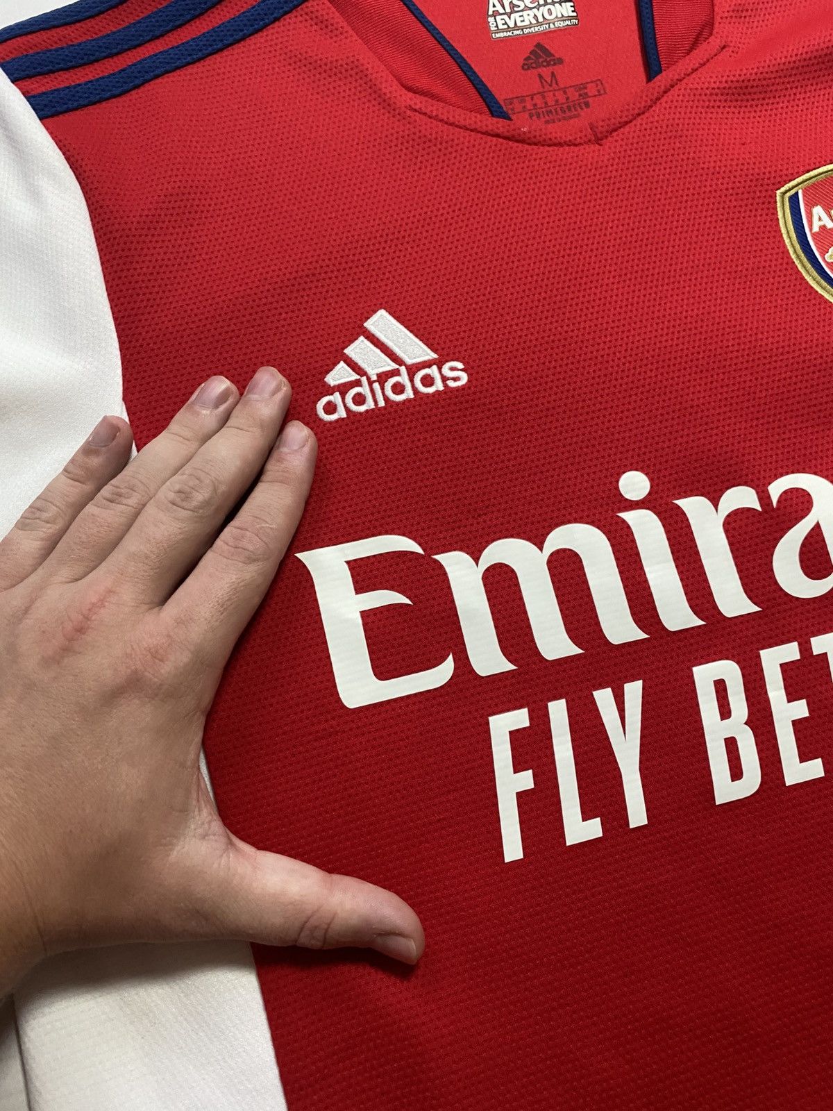 Adidas Adidas Arsenal 2021/22 home soccer football y2k jersey Size US M / EU 48-50 / 2 - 9 Thumbnail