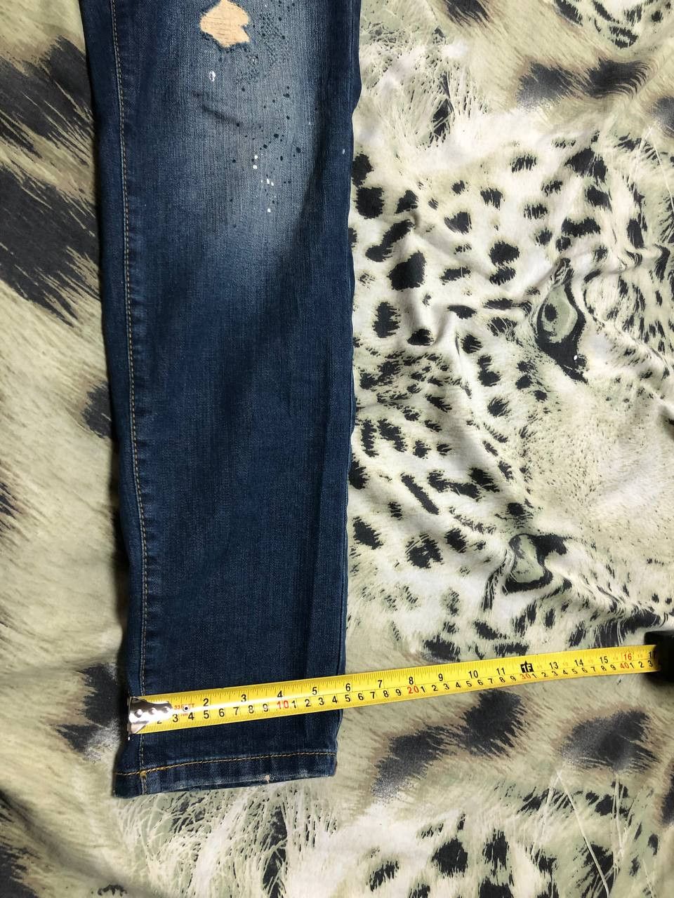 Dsquared2 Dsquared2 Distressed Cropped Denim Size US 34 / EU 50 - 17 Thumbnail