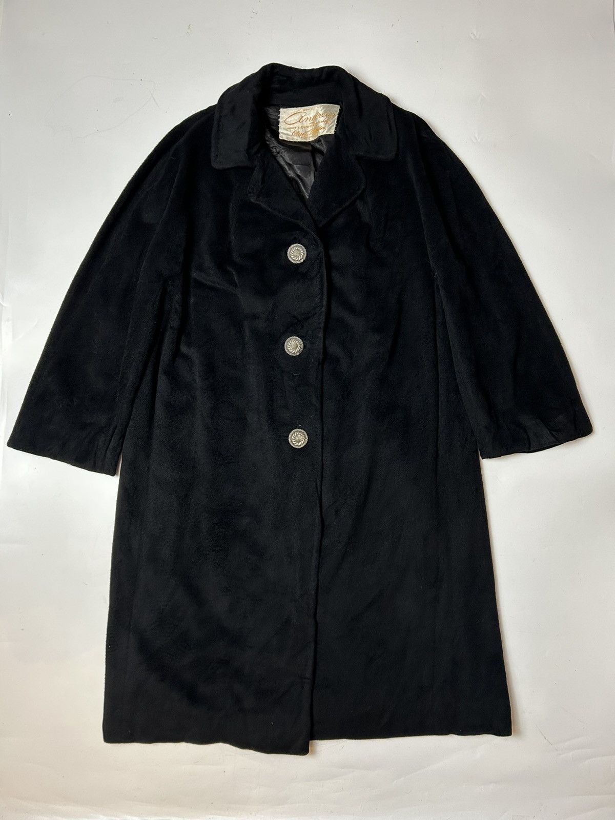 Hart Schaffner Marx × Marchesa HART SCHAFFNER & MARK CASHMERE WOOL LONG COAT Size ONE SIZE - 1 Thumbnail