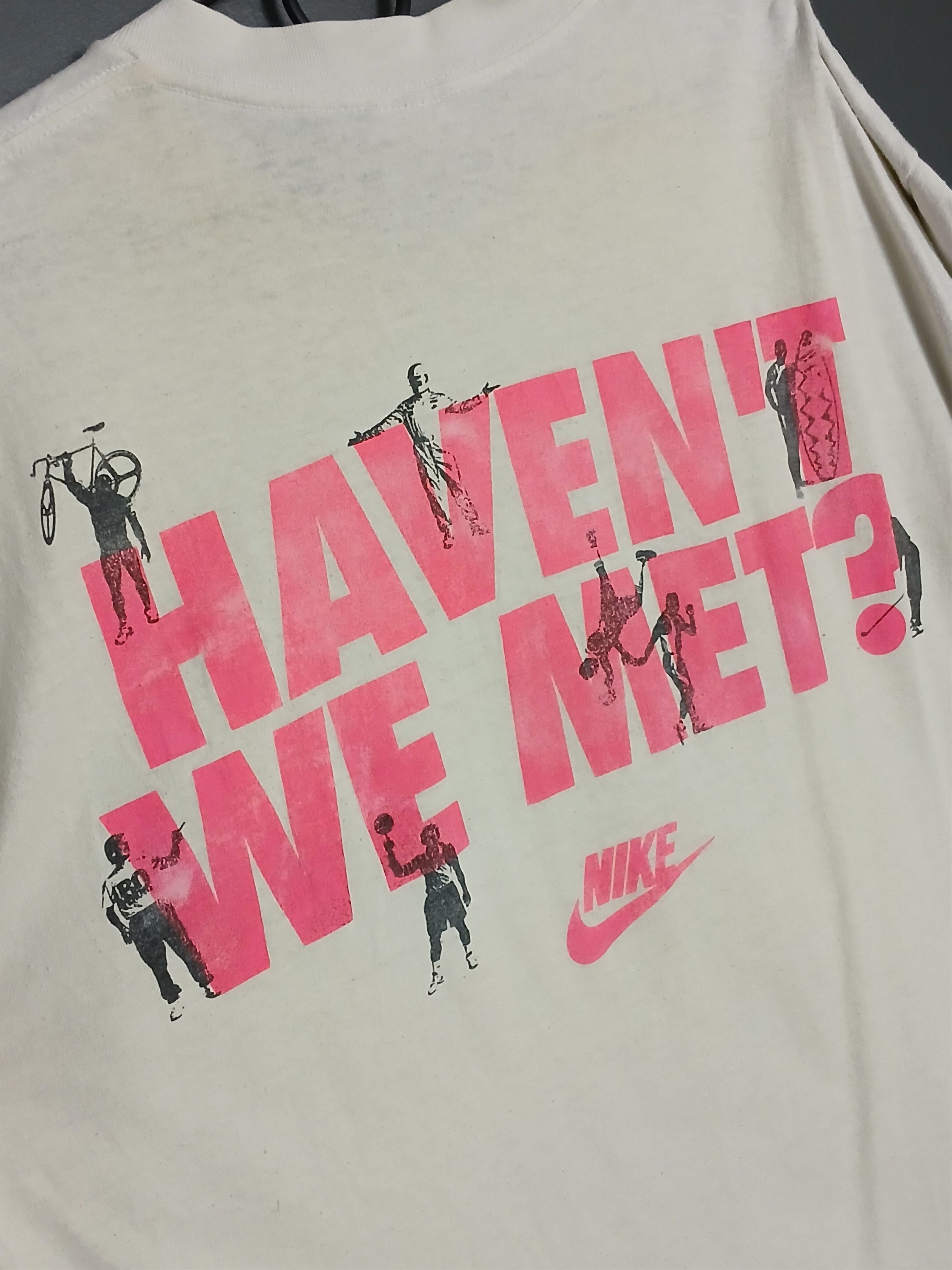 Nike × Vintage Vintage Nike T-Shirt Size US L / EU 52-54 / 3 - 4 Thumbnail