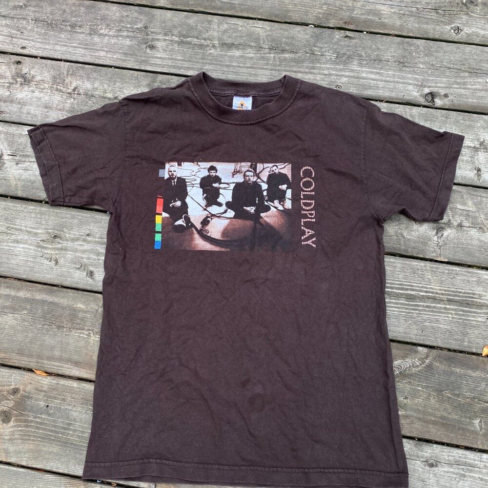 Vintage Vintage ColdPlay Band T Shirt Medium Diamond Star Tag Size US M / EU 48-50 / 2 - 5 Thumbnail