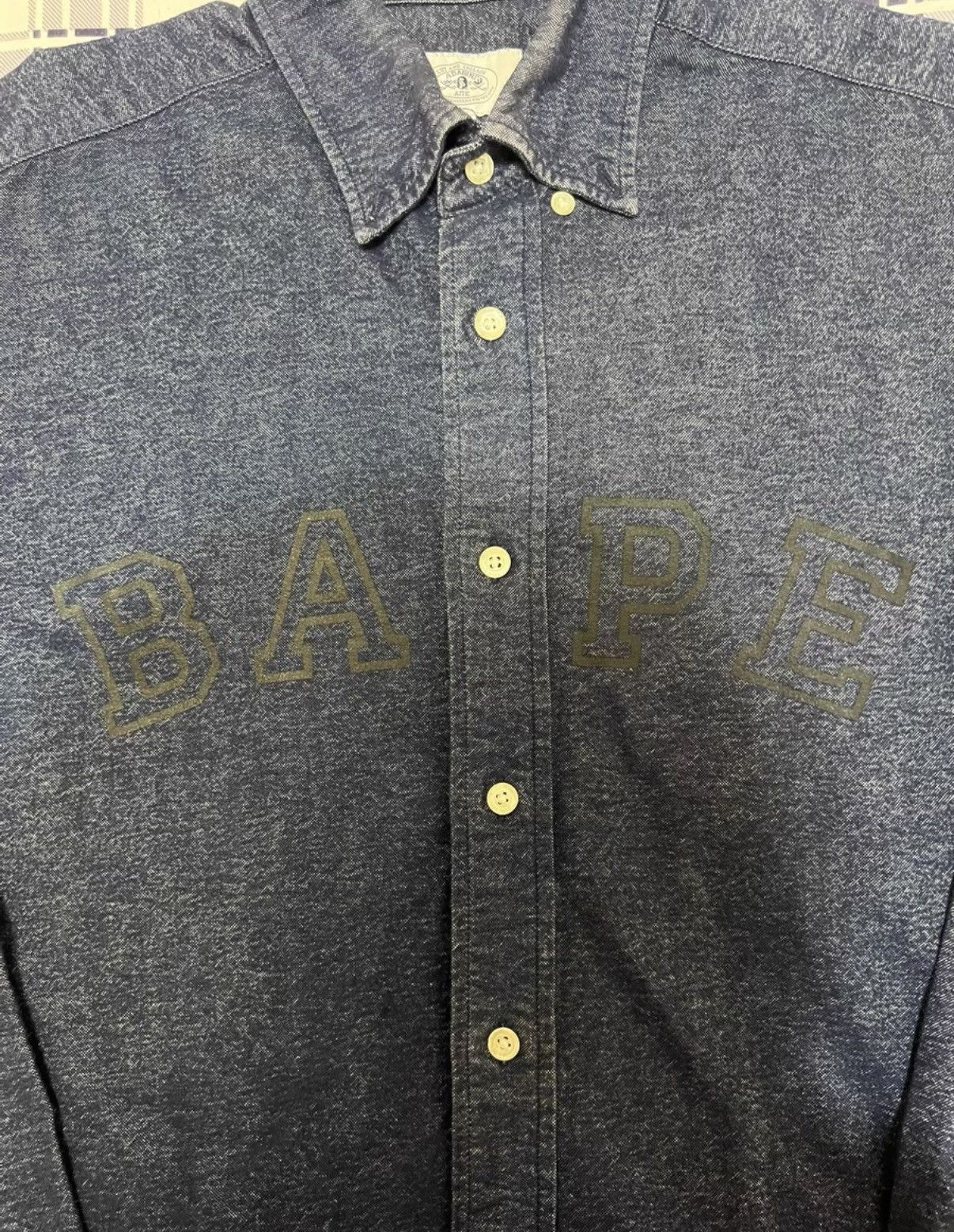 Bape BAPE OG Nigo era shirt jacket Size US M / EU 48-50 / 2 - 2 Thumbnail