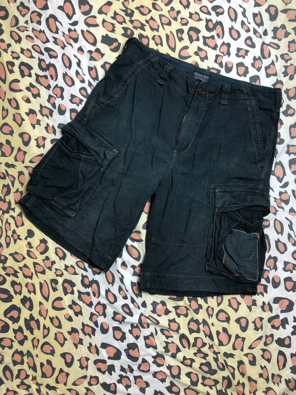 Polo Ralph Lauren × Vintage Vintage Polo Ralph Lauren Y2K Military Cargo Shorts Size US 34 / EU 50 - 1 Thumbnail