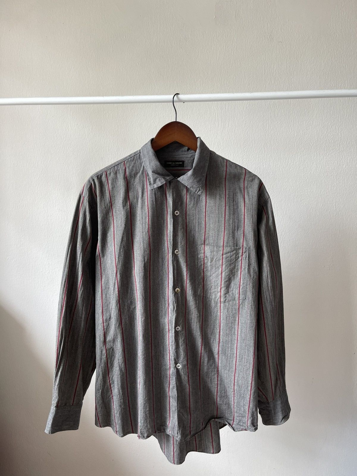 Comme des Garcons Homme Plus 1988 Comme Des Garcons Homme Plus Open Color Oversize Shirt Size US XL / EU 56 / 4 - 3 Thumbnail