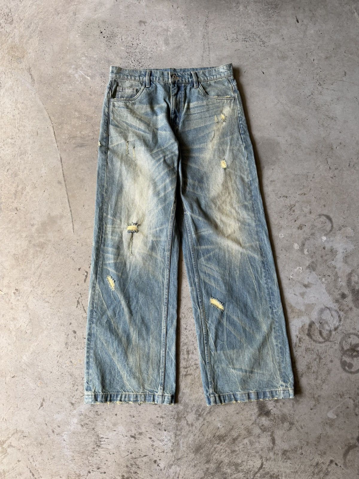 SIMPLE PROJECT Simple Project Nevada Wash Denim | Grailed