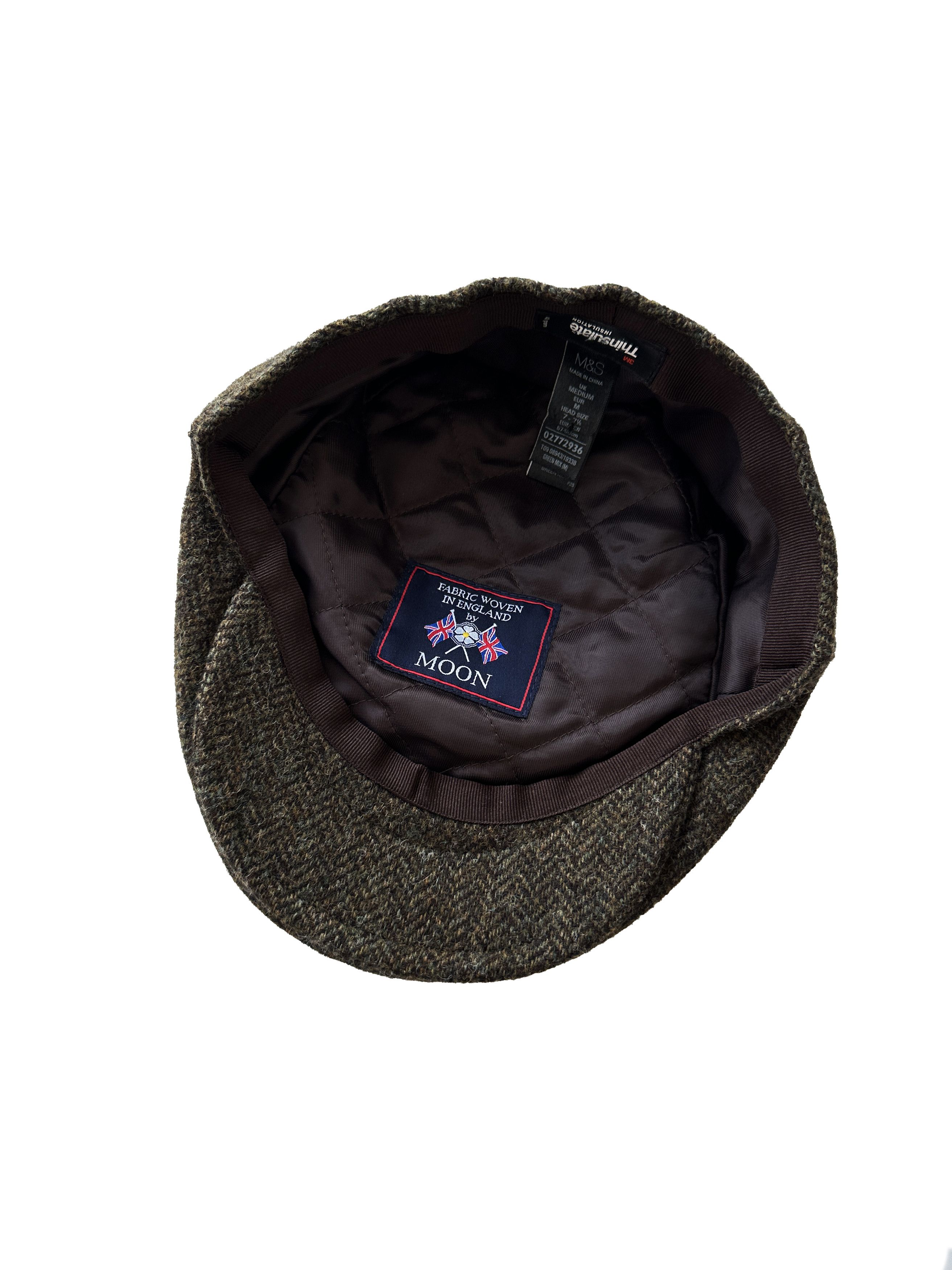 Abraham Moon & Sons Marks & Spancer x Moon wool flatcap Size ONE SIZE - 5 Thumbnail