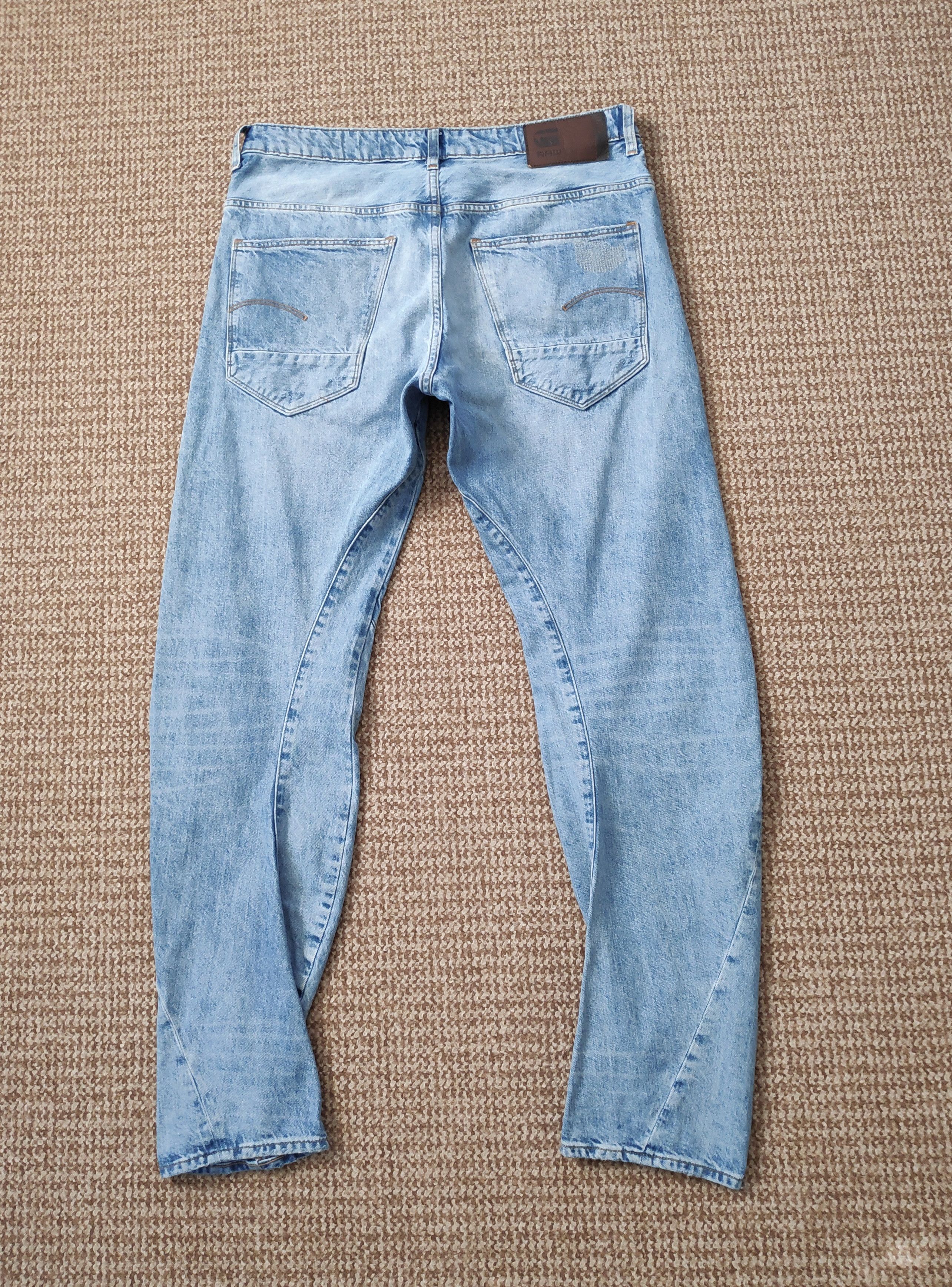 G-Star G-Star Raw Restored Arc 3D Relaxed Tapered Denim Jeans Size US 35 - 2 Thumbnail