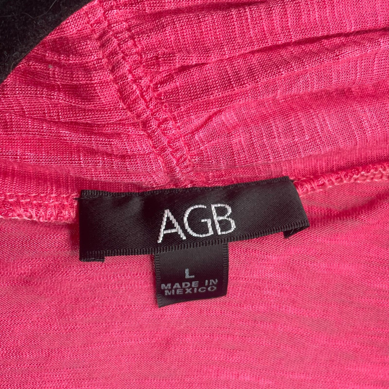 Other AGB Soft Open Short Sleeve Cardigan Size L / US 10 / IT 46 - 2 Thumbnail