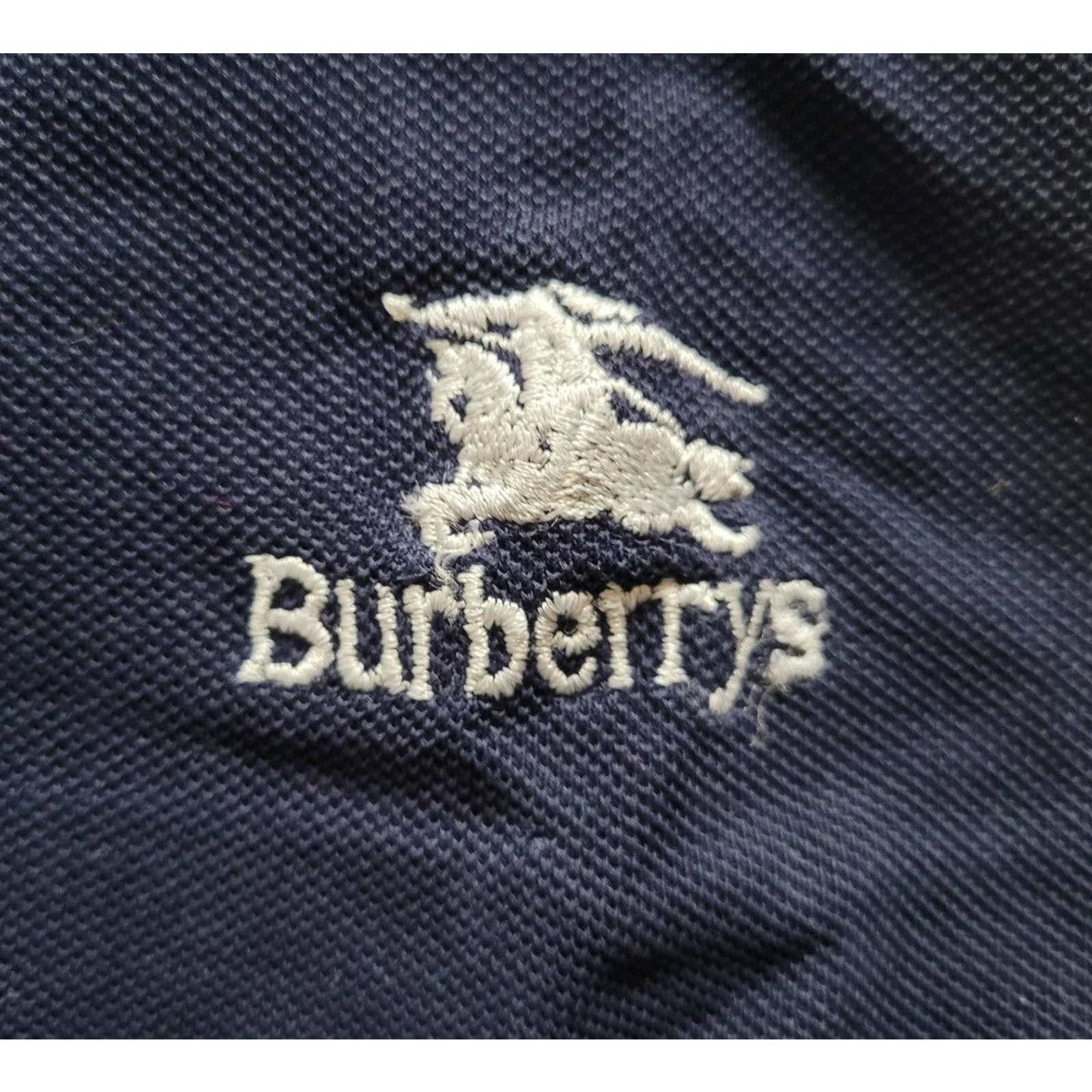 Burberry Vintage Burberrys polo Size US L / EU 52-54 / 3 - 4 Thumbnail