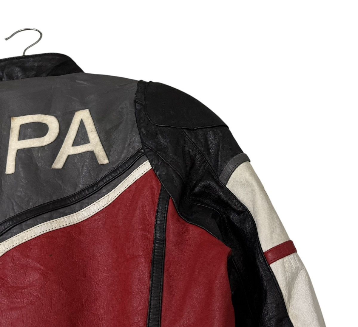Japanese Brand Ultraman Dyna Bandai Type SG03 Combat Cowhide Leather Jacket Size US L / EU 52-54 / 3 - 15 Thumbnail