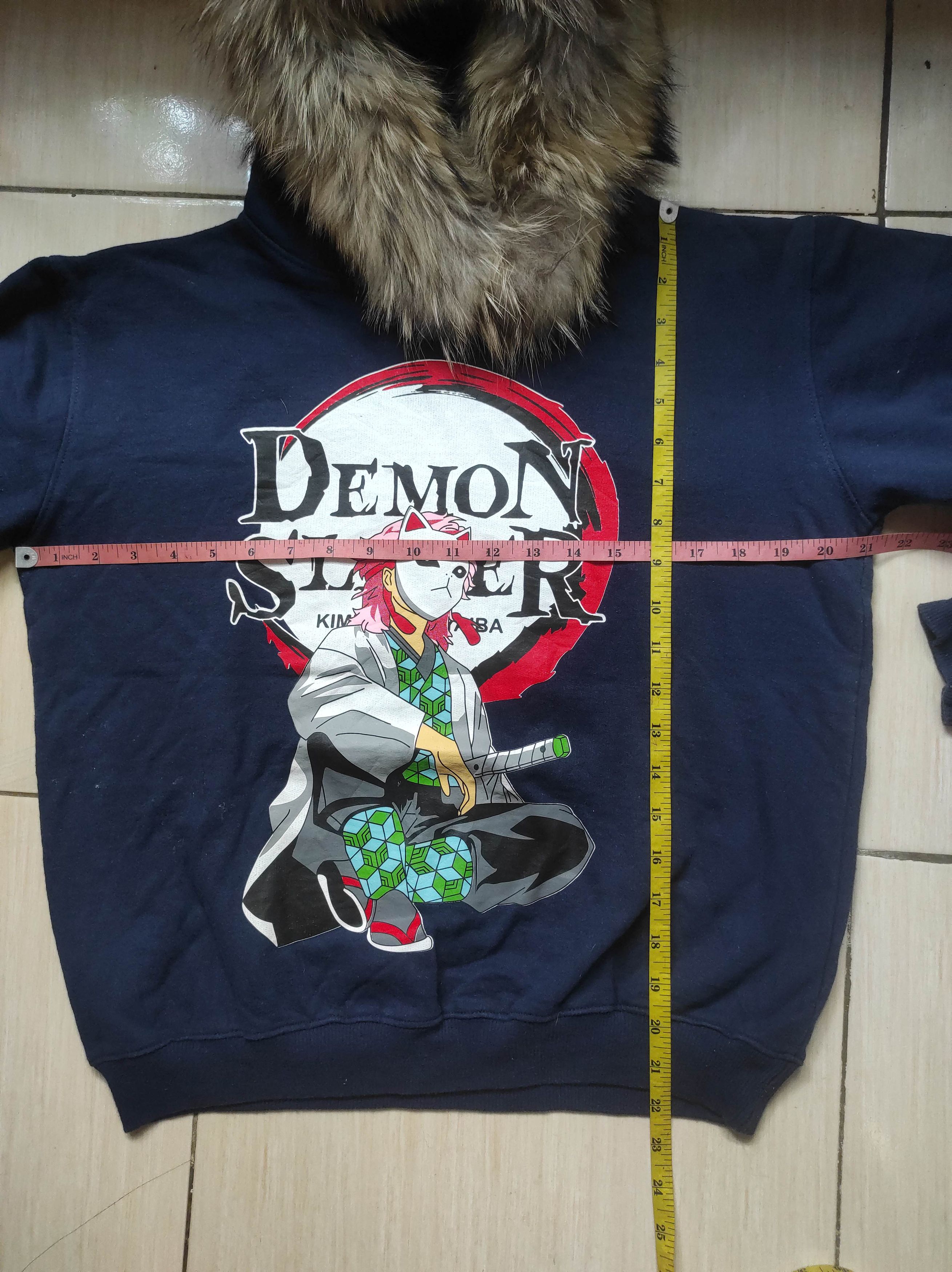 Anime Demon Slayer Fur Hoodie LGB IfSixWasNine style Size US XXS / EU 40 - 12 Thumbnail