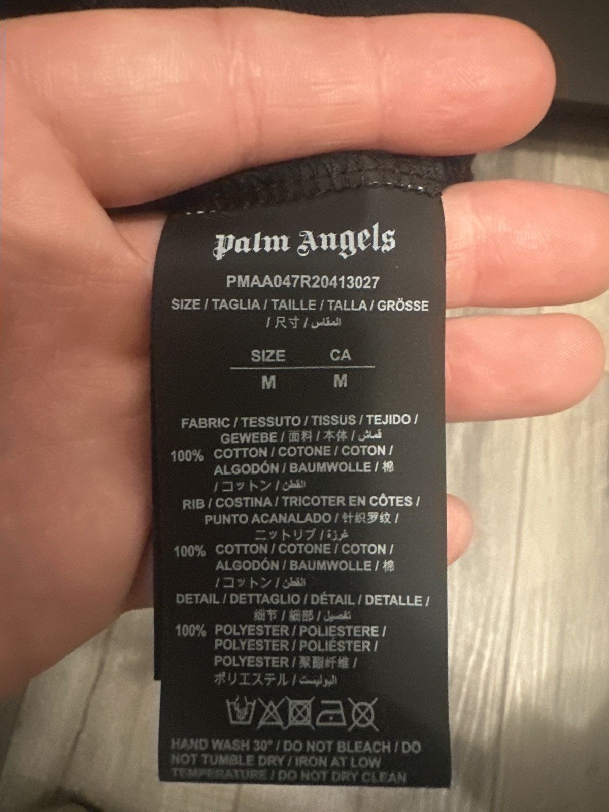Palm Angels Palm Angels Black,Orange and yellow logo t-shirt Size US M / EU 48-50 / 2 - 5 Thumbnail