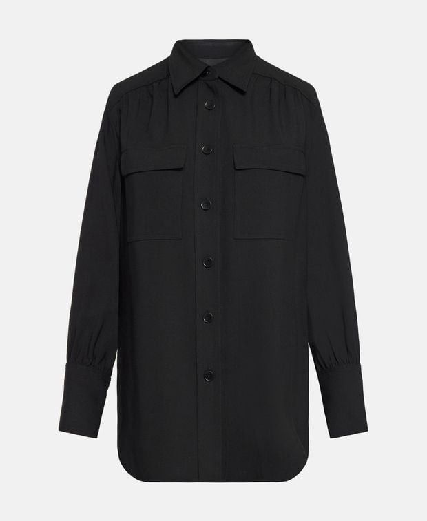 Joseph Wool-blend blouse Size 4XL / US 24-26 - 1 Thumbnail