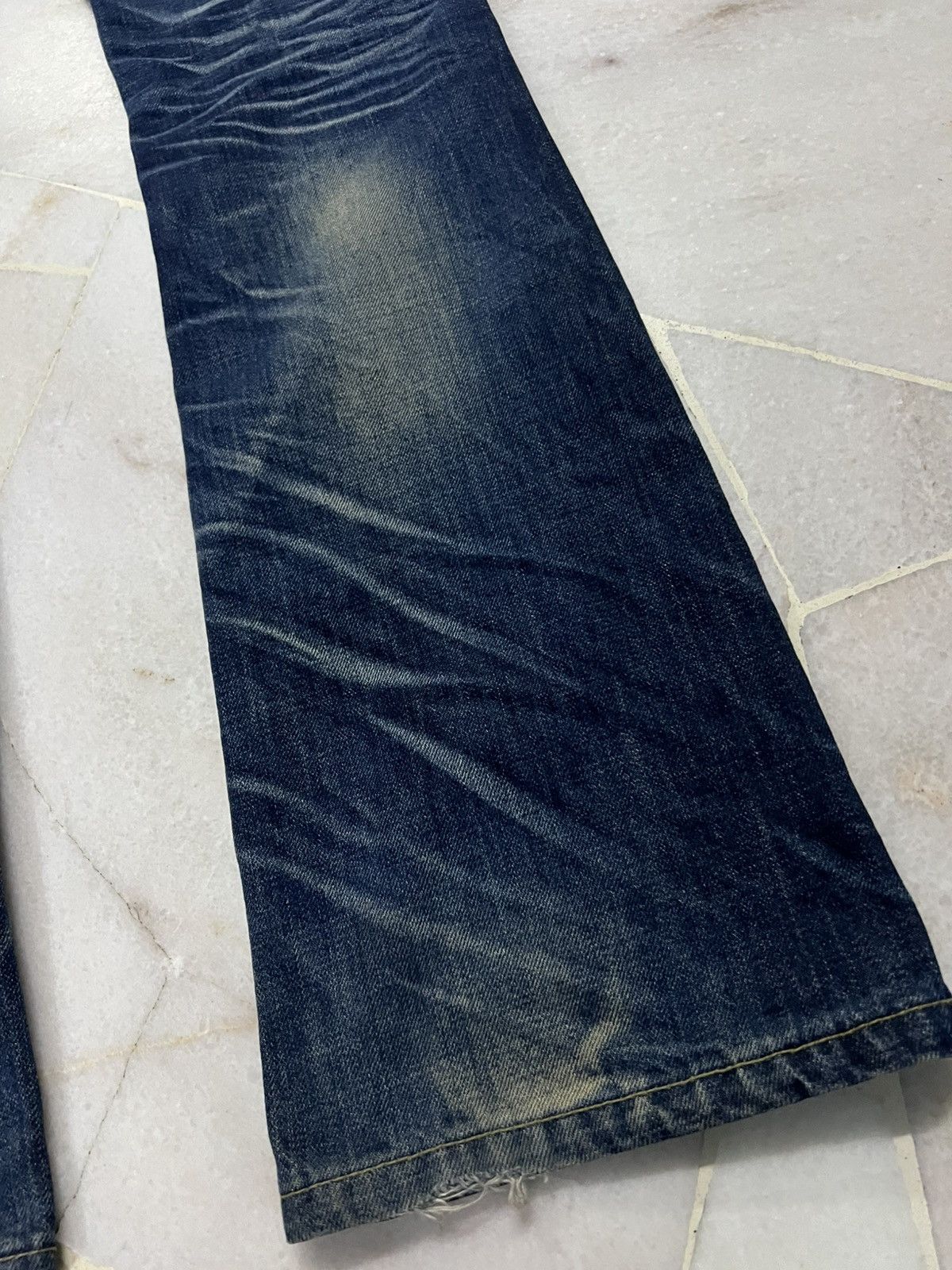 Japanese Brand Lolita By Concert Club Flared Denim Size US 31 - 14 Thumbnail