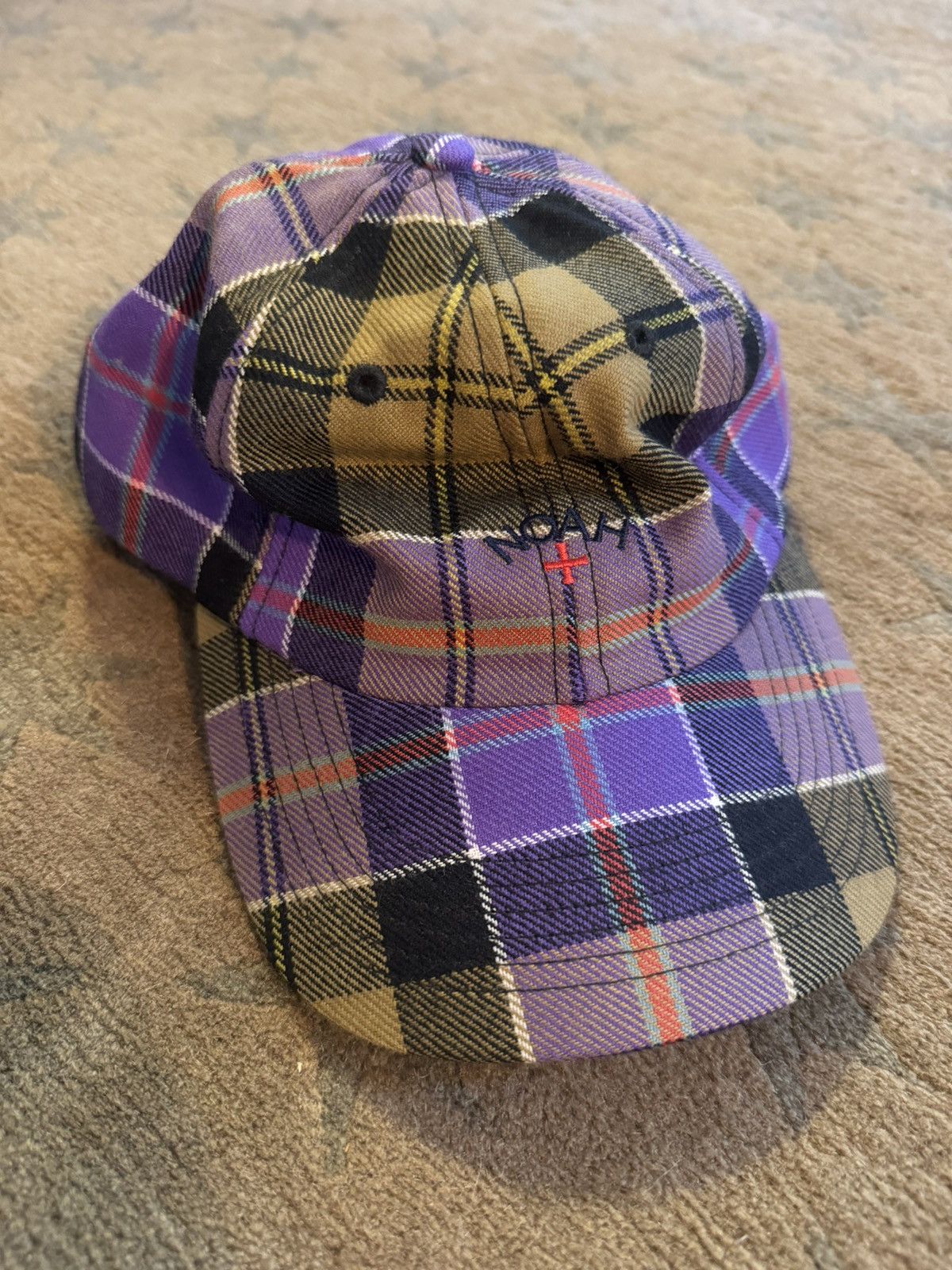 Noah Noah wool tartan hat Size ONE SIZE - 1 Preview