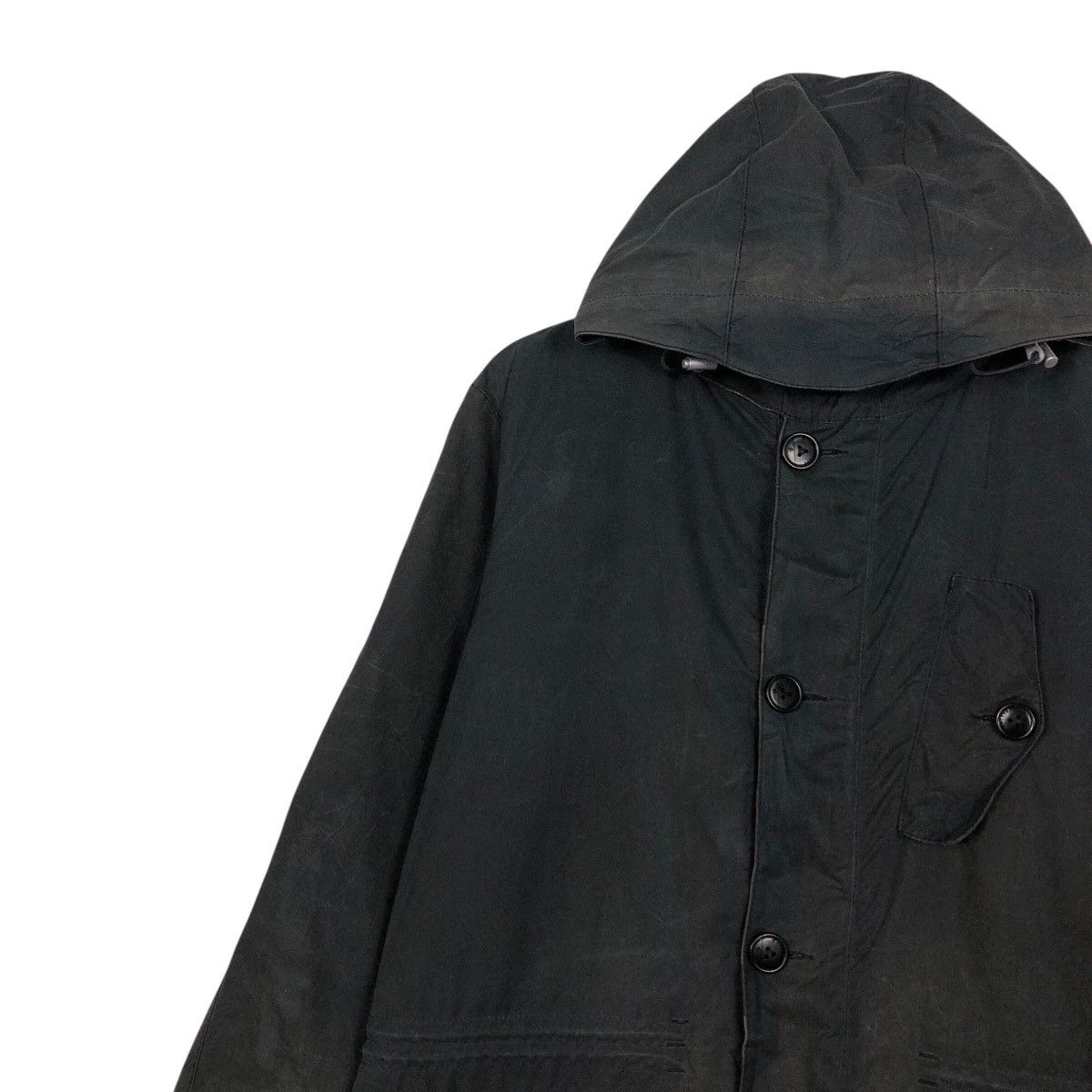 Barbour 📌Vintage Wax Jacket Barbour England Oilskin Blanket Tartan Size US M / EU 48-50 / 2 - 8 Thumbnail