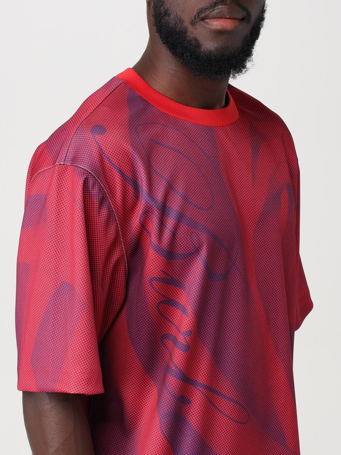 Burberry o1y0426 Crewneck T-Shirt in Red/Purple Size US L / EU 52-54 / 3 - 5 Thumbnail