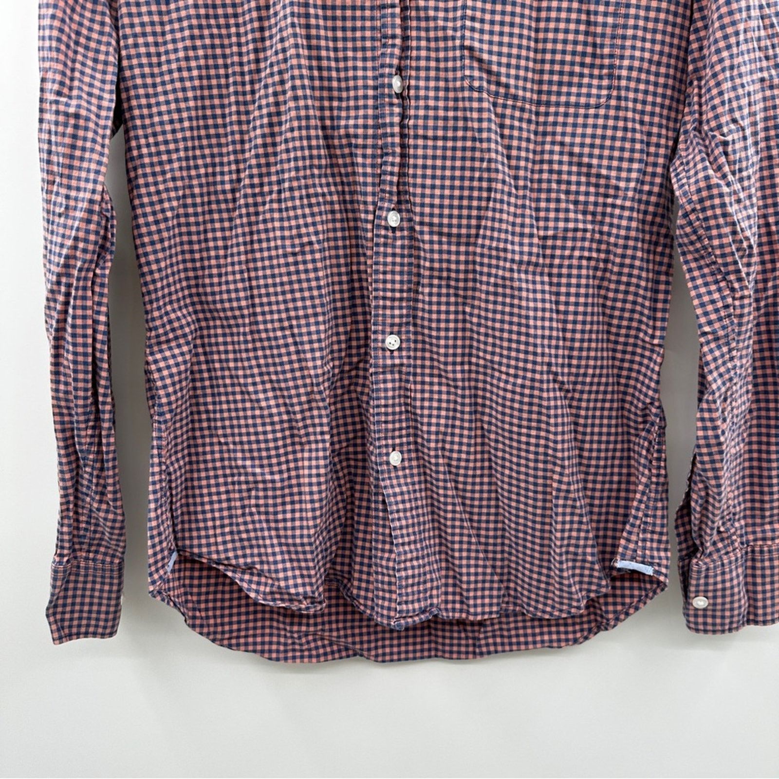 Bonobos Bonobos Slim Fit Check Long Sleeve Button Down Shirt Sz M Size US M / EU 48-50 / 2 - 3 Thumbnail