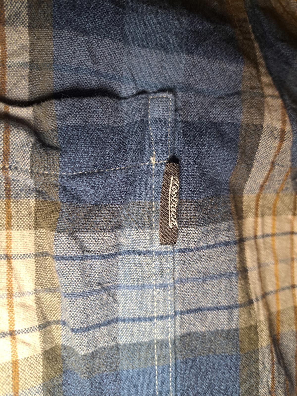 Woolrich Woolen Mills Woolrich Flannel Button Down Shirt Mens Large Plaid Blue Size US L / EU 52-54 / 3 - 3 Thumbnail