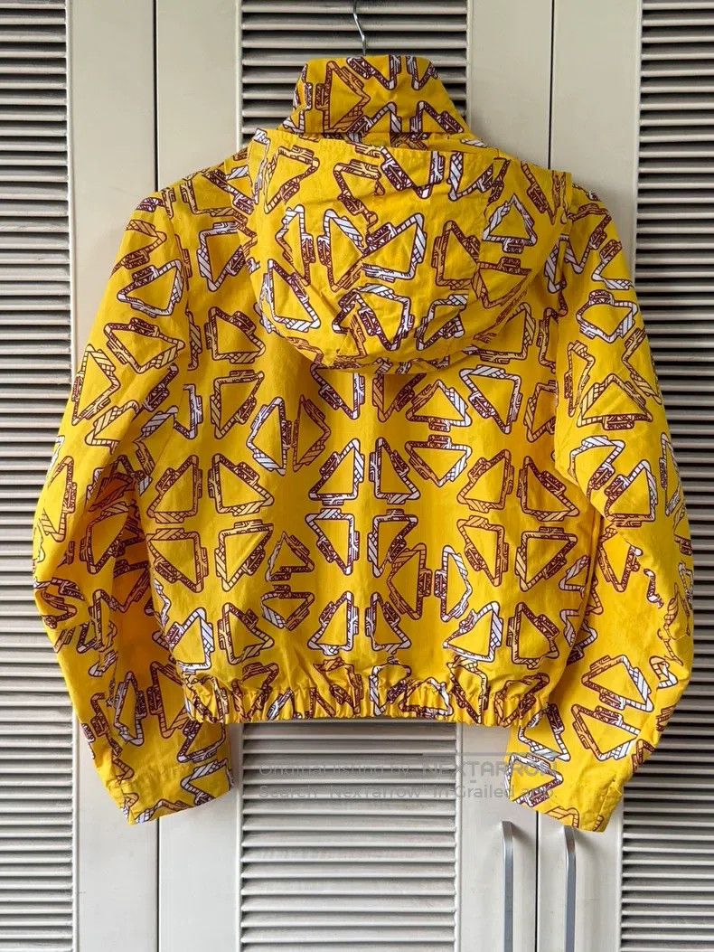 Hermes Hermes Yellow windbreaker Size XXS / US 00 / IT 34 - 2 Thumbnail
