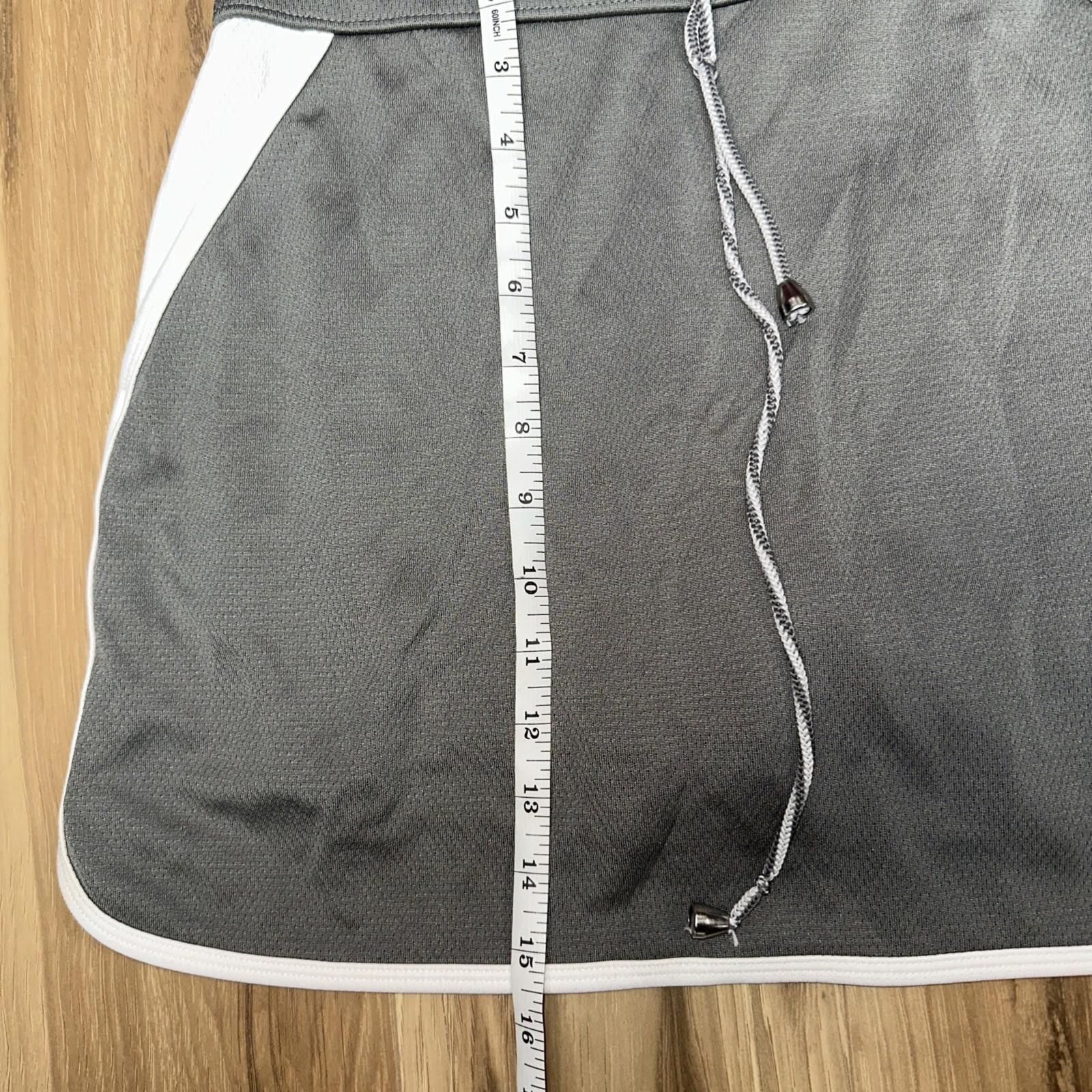 Izod Izod Golf Gray White Drawstring Elastic Skort Size Small Size ONE SIZE - 7 Thumbnail