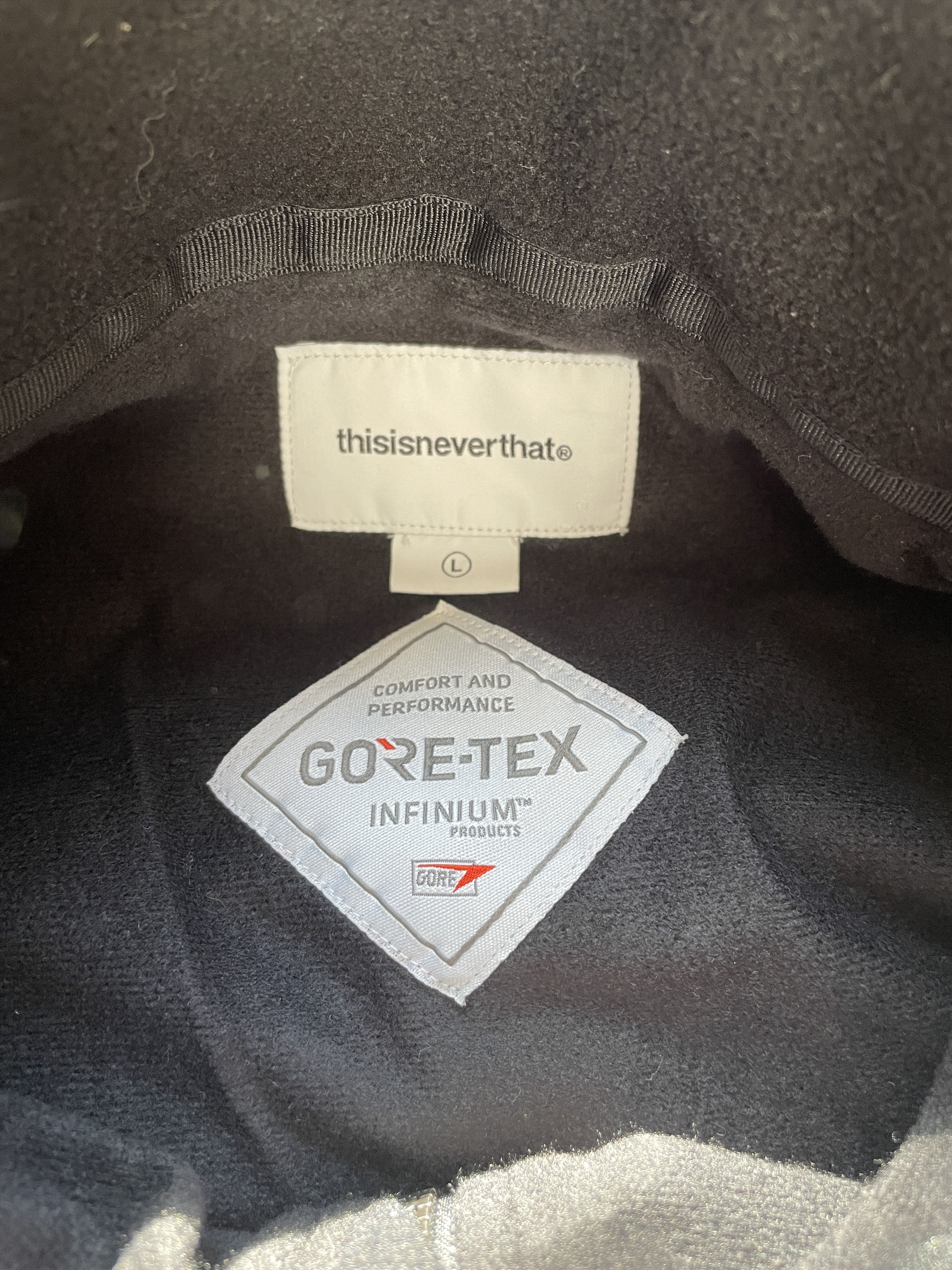 thisisneverthat Gore-Tex Infinium fleece jacket Size US L / EU 52-54 / 3 - 3 Thumbnail