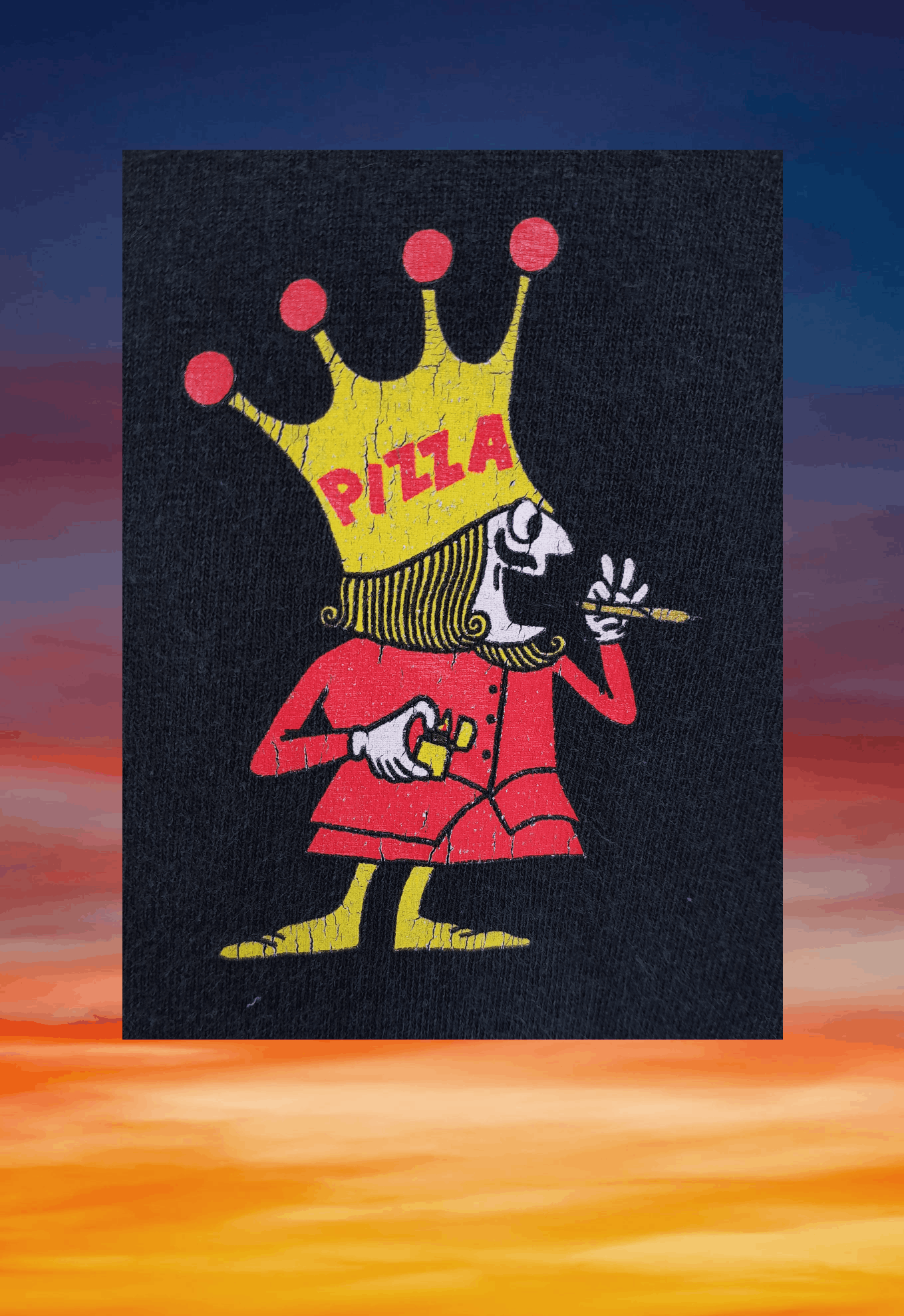 Pizza Slime Y2K streetwear Pizza Skateboards Clothing shirt Size US L / EU 52-54 / 3 - 6 Thumbnail