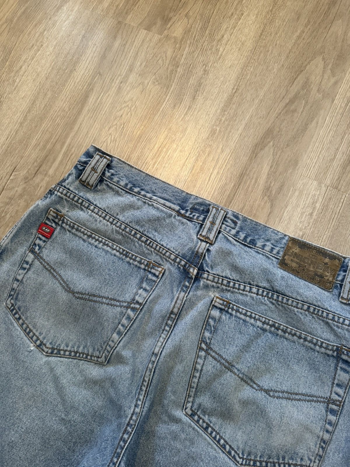 JNCO × UNIONBAY Vintage Y2K Baggy Denim Jorts Size US 36 / EU 52 - 5 Thumbnail
