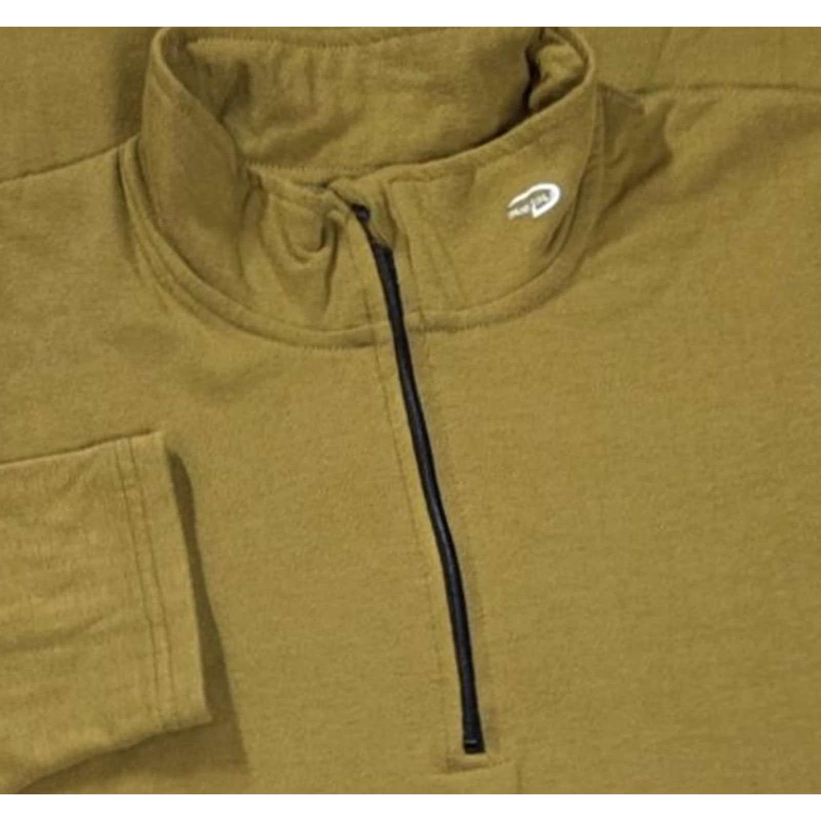Doublet Duofold Pullover 1/4 Zip Dark Beige Long Sleeve 2XL Mock Neck Fleece Logo Embroidered Casual Sleeve Men’s Regular Size 2XL Vintage No Size US XXL / EU 58 / 5 - 3 Thumbnail