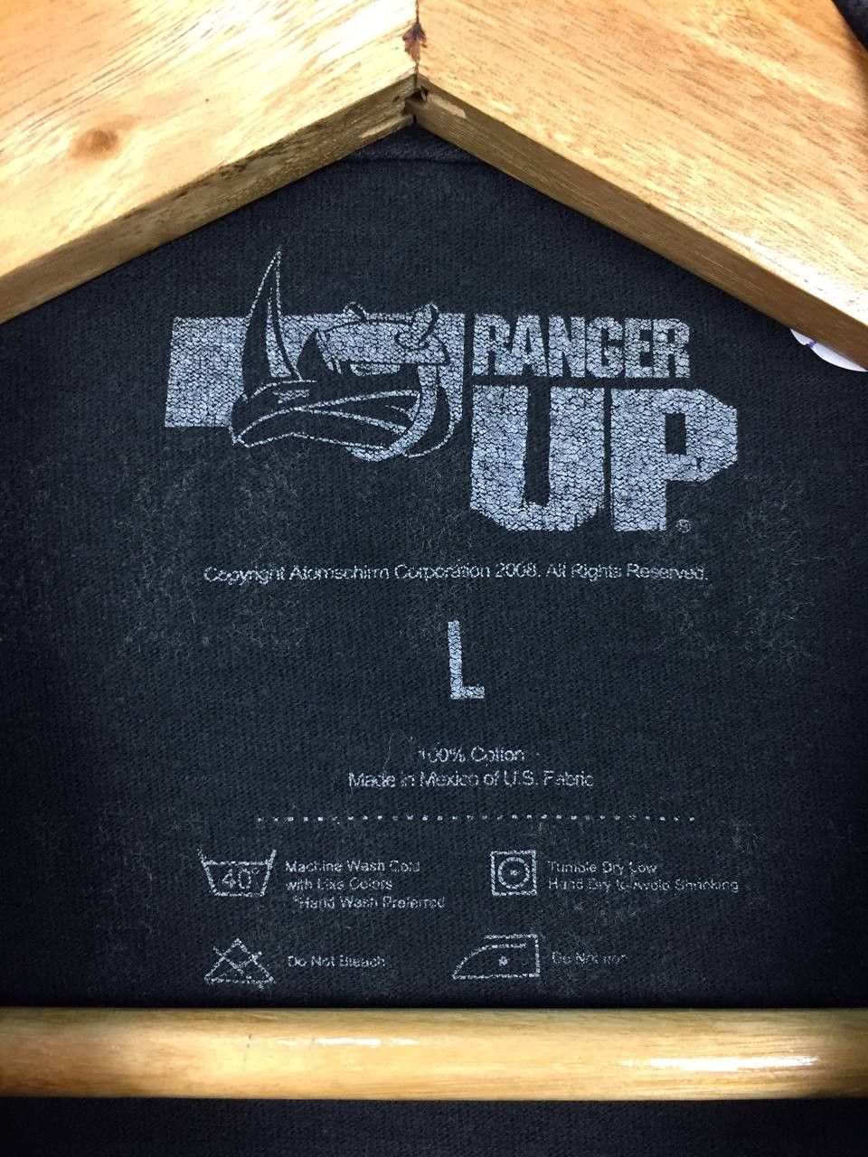 Vintage Ranger Up Everyone In The Military Does Their Job Tee Size US L / EU 52-54 / 3 - 7 Thumbnail