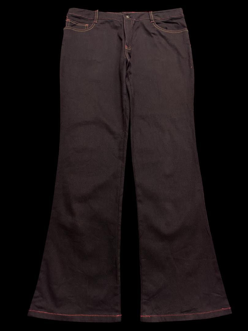 Japanese Brand 💥Flare💥90s Style Japanese Darkbrown Bootcut Basic Jean Size US 32 / EU 48 - 1 Thumbnail