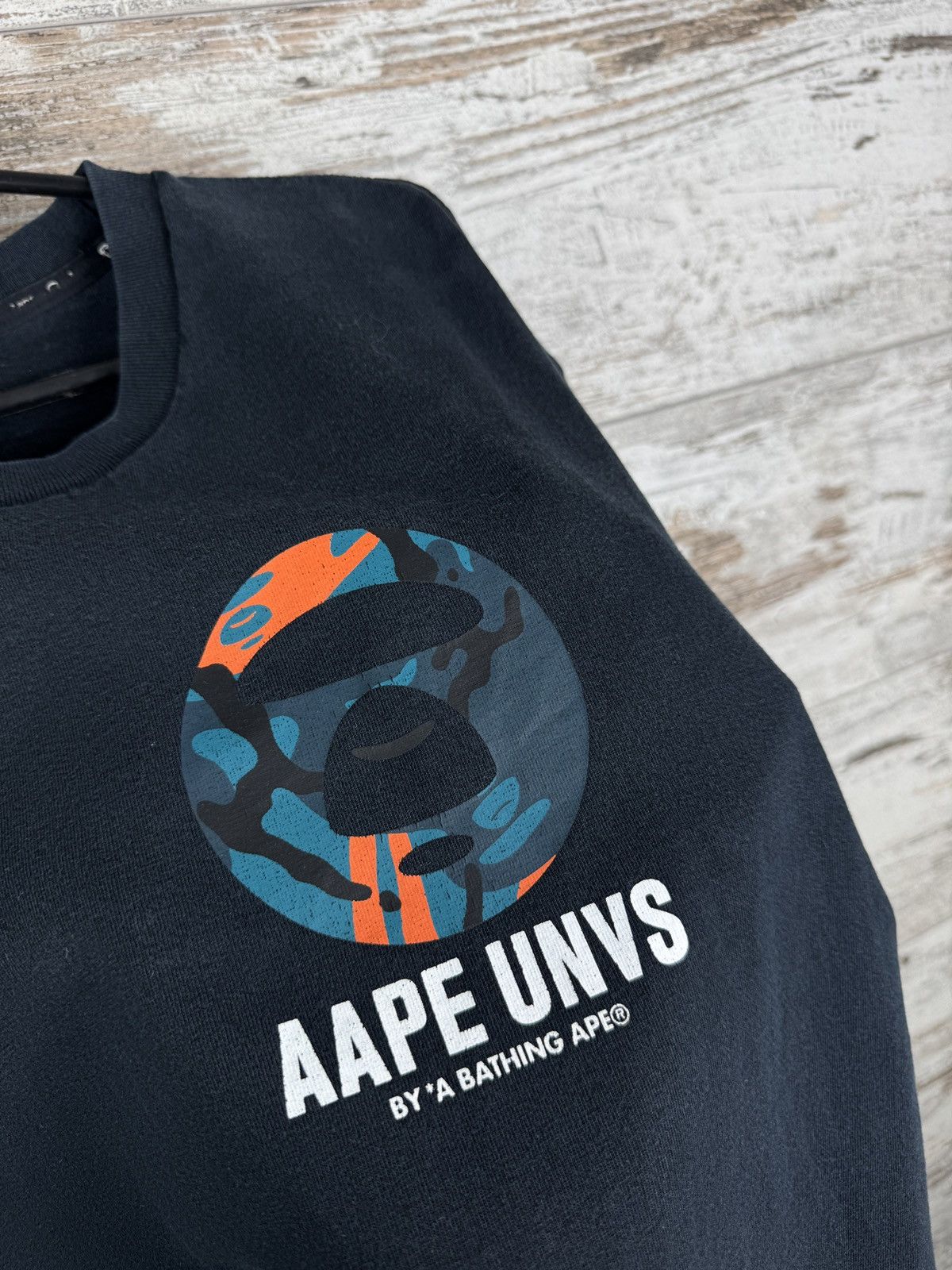 Aape Mens Vintage Aape by A Bathing Ape T-shirt japan tee logo Size US L / EU 52-54 / 3 - 9 Thumbnail