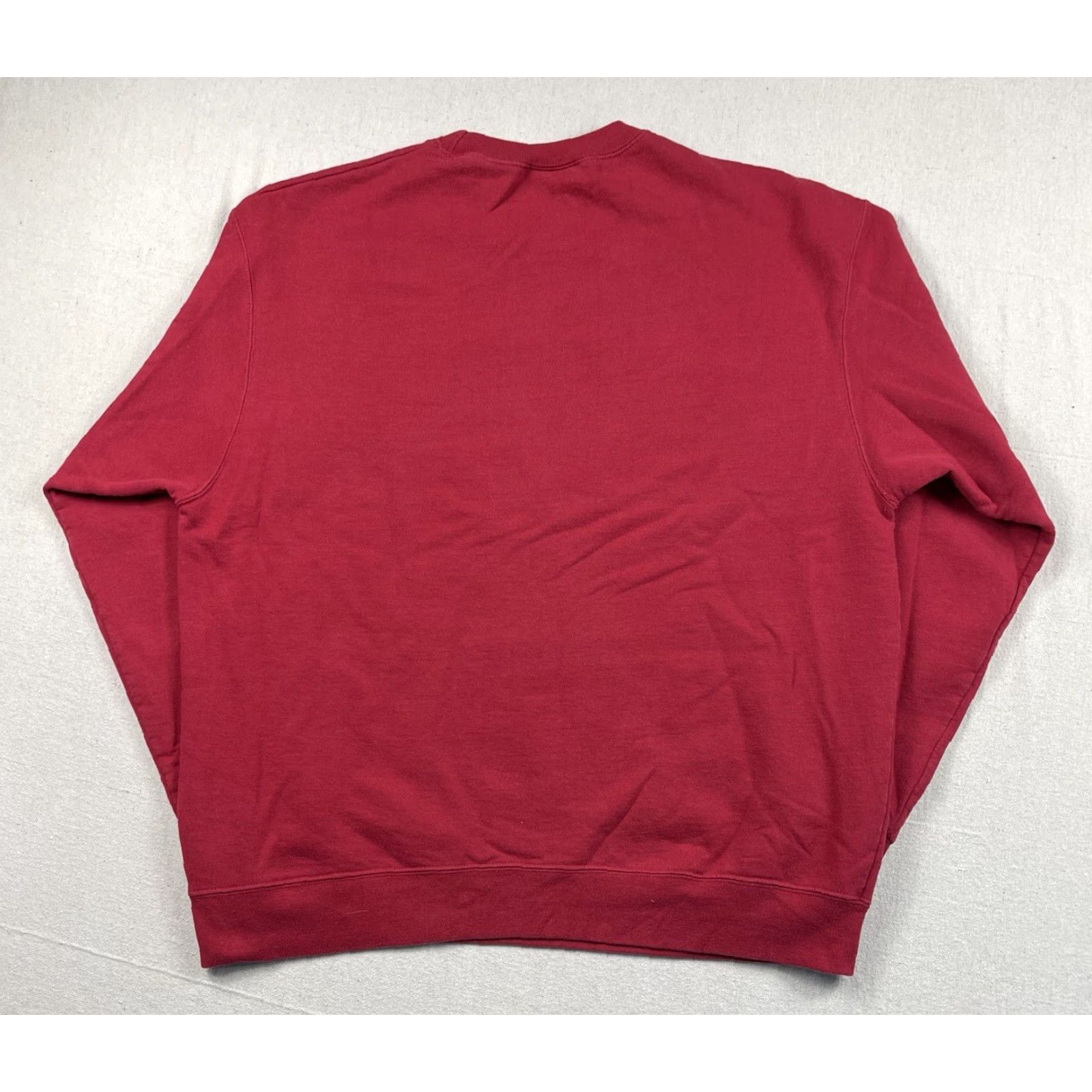 Champion Champion Sweatshirt Crewneck XL Men Red Embroidered Logo Vintage-Style Y2K Heavyweight Pullover Size US XL / EU 56 / 4 - 2 Thumbnail