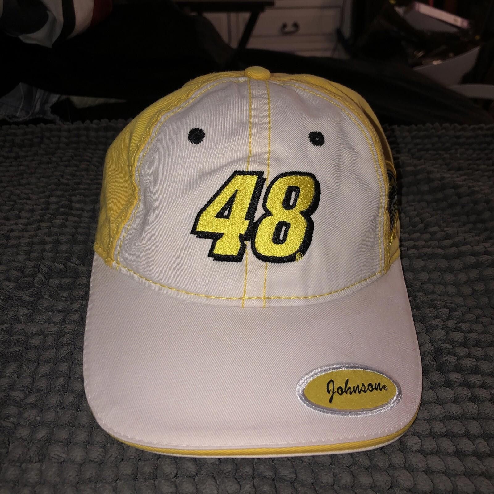 Chase Authentics Jimmie Johnson 48 Hat 2007 Champion NASCAR Lowes Cap Size ONE SIZE - 1 Thumbnail