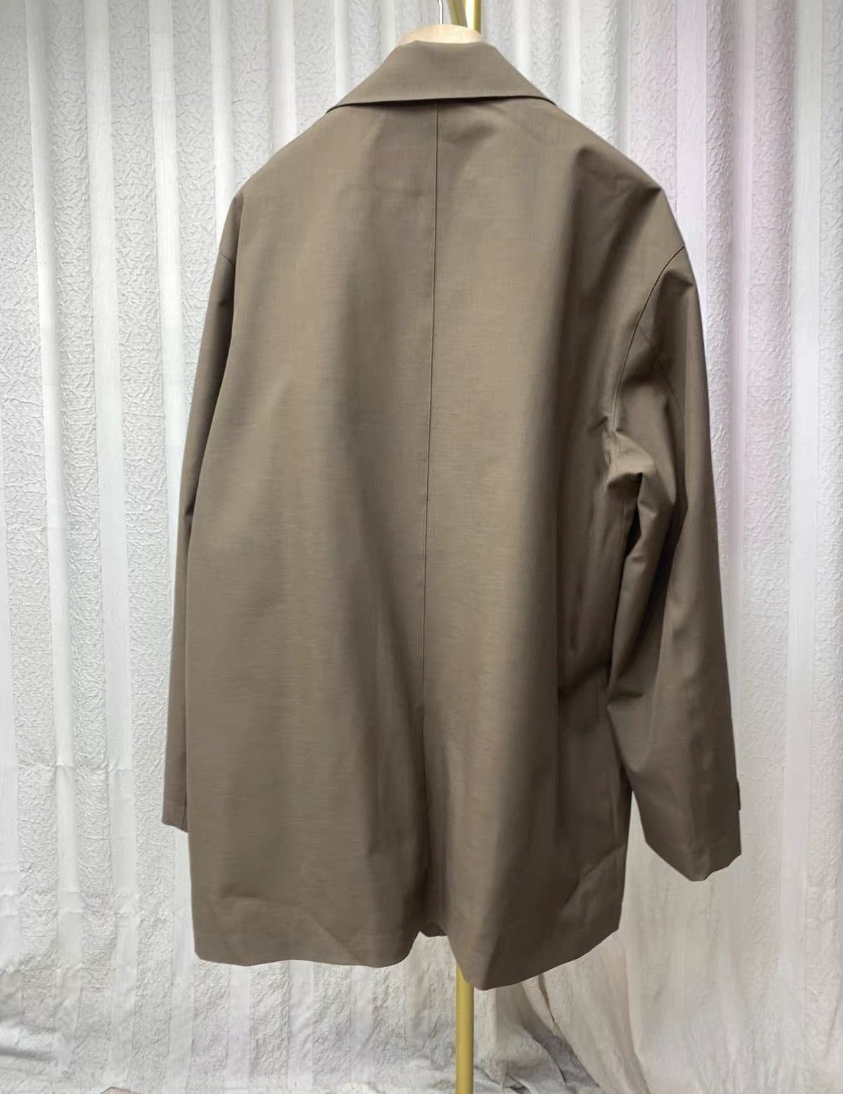 Ermenegildo Zegna Ermenegildo Zegna Coffee Taped Lapel Trench Coat Size US M / EU 48-50 / 2 - 3 Thumbnail