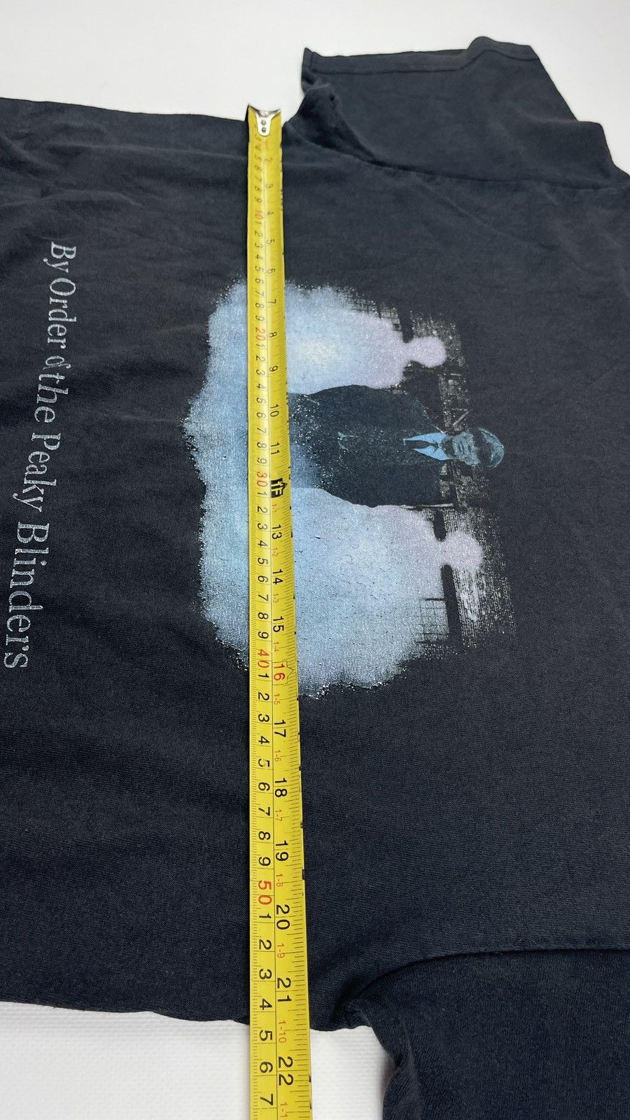 Vintage Peaky Blinders Faded Black Box Fit T shirt Size US L / EU 52-54 / 3 - 12 Thumbnail