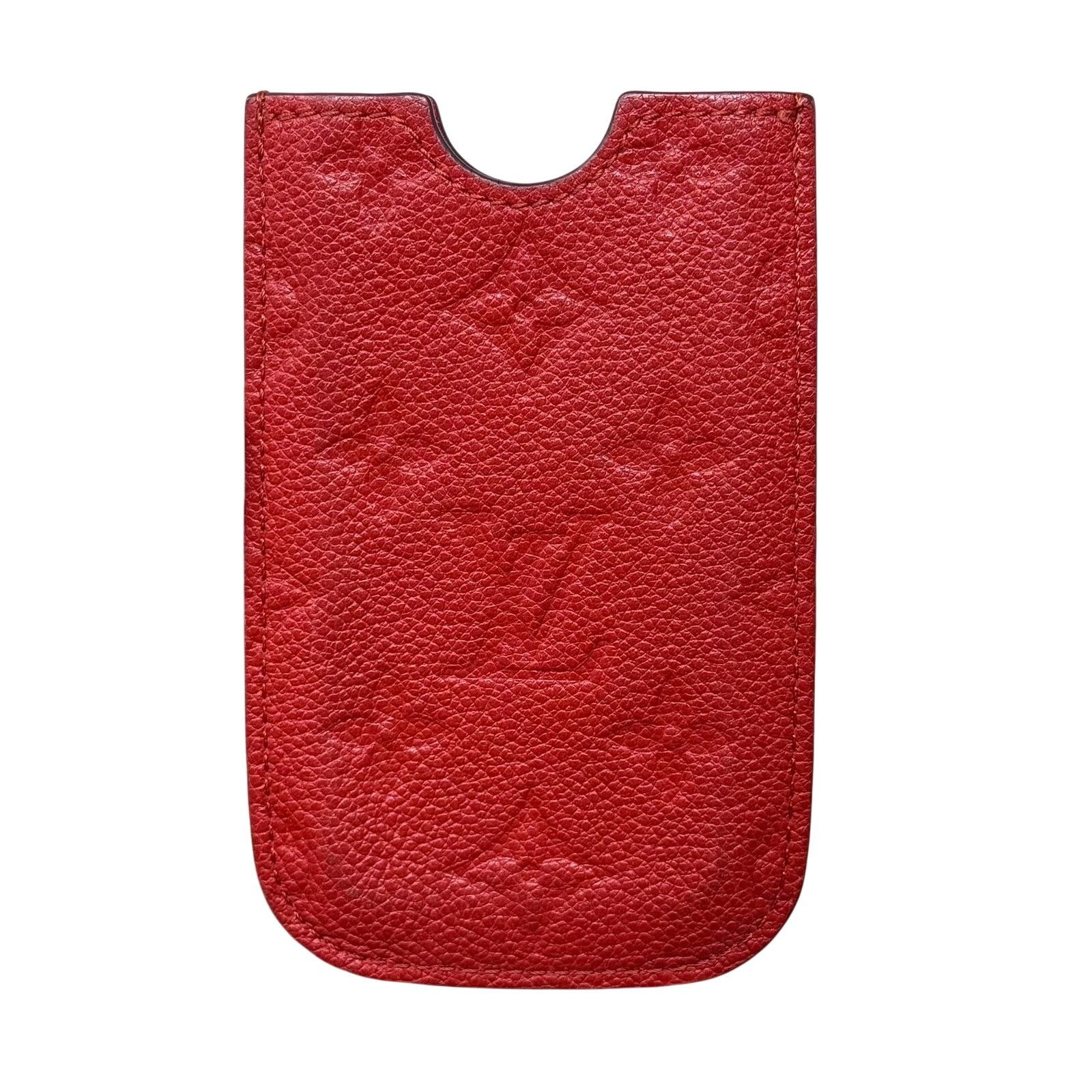Louis Vuitton Louis Vuitton Red Sleeve Wallet Size ONE SIZE - 1 Thumbnail