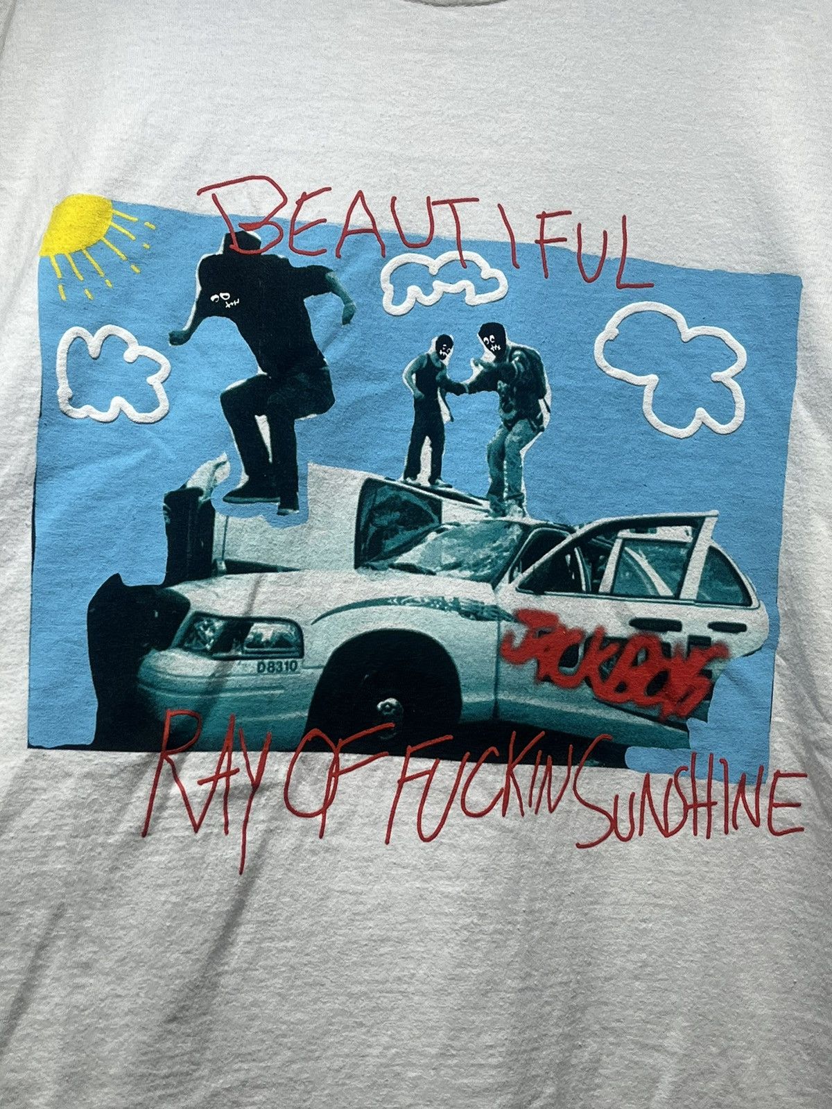 Travis Scott Travis Scott Jack Boys Ray of Funking Sunshine tee Size US L / EU 52-54 / 3 - 4 Thumbnail