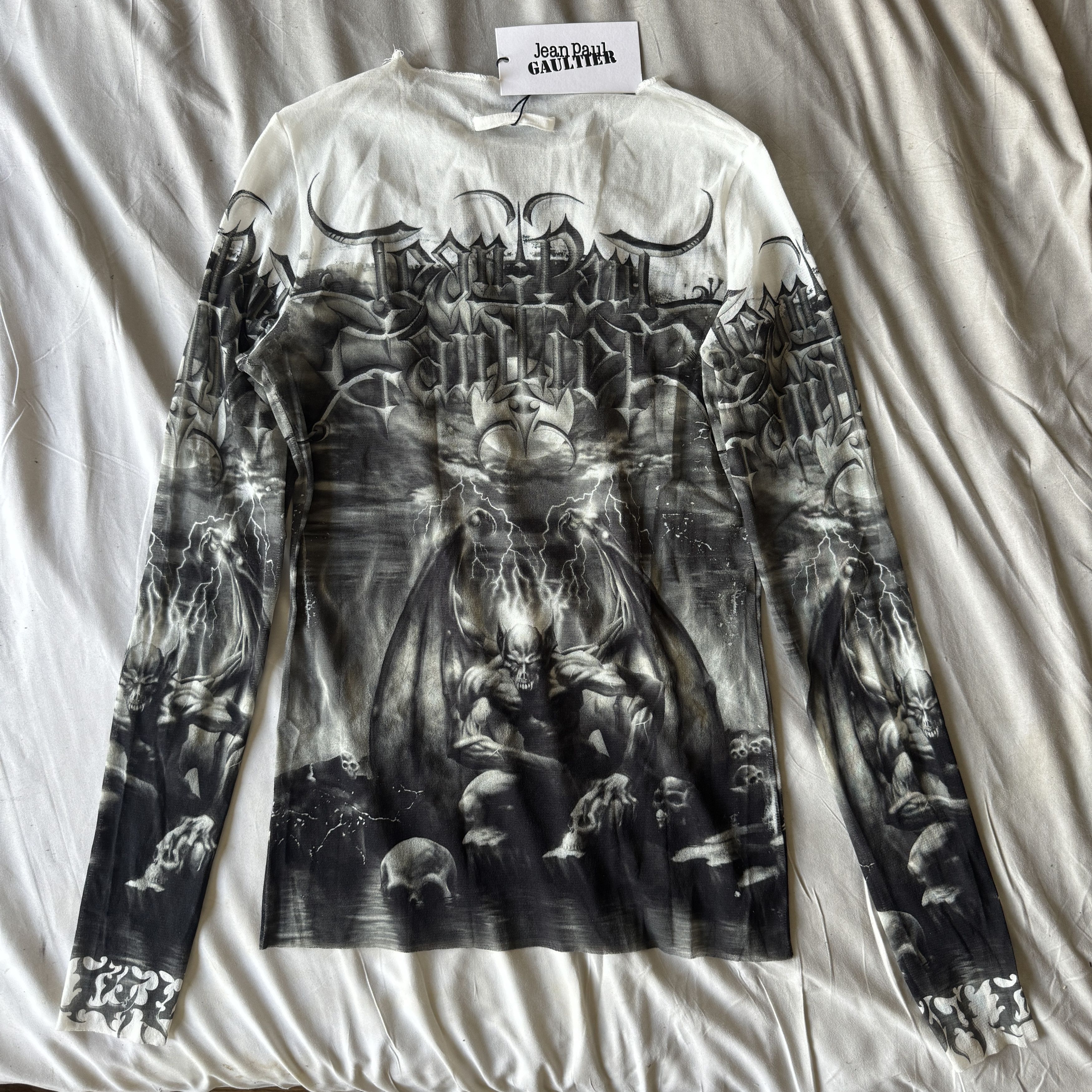 Jean Paul Gaultier JEAN PAUL GAULTIER 'The Diablo' Long Sleeve T-Shirt Size US XL / EU 56 / 4 - 8 Thumbnail