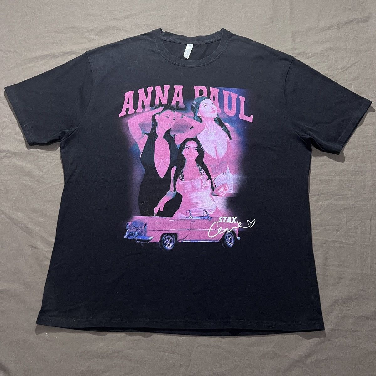 Hot Model Sex × Rap Tees Anna Paul x Stax collaboration Tee 4XL Oversized Size US XXL / EU 58 / 5 - 3 Thumbnail