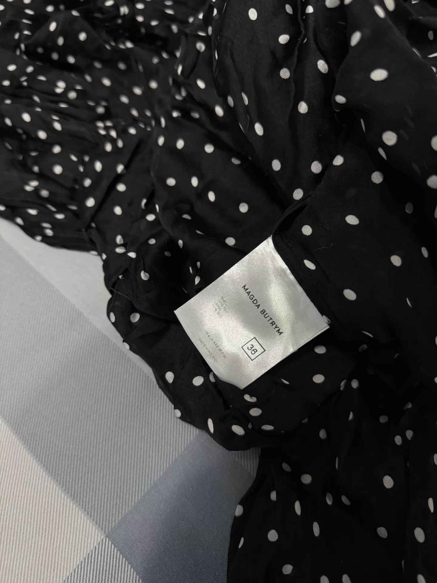 Magda Butrym Magda Butrym Polka Dot Bodycon Dress 95 New Size XS / US 0-2 / IT 36-38 - 9 Thumbnail