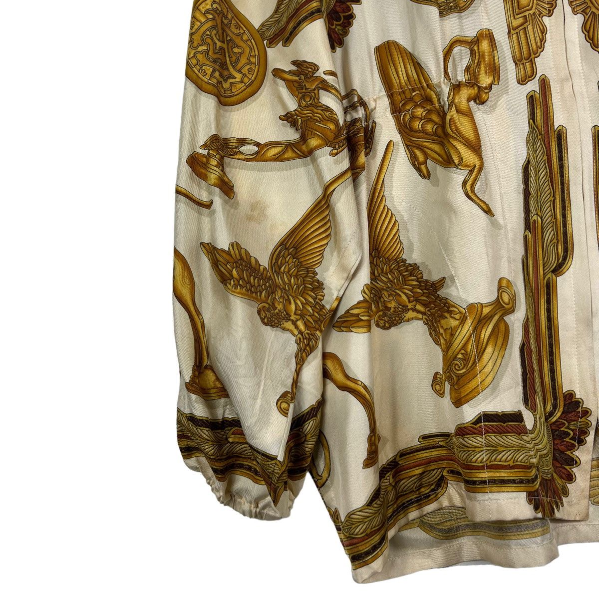 Hermes 🔥ACCEPT BINDING🔥 HERMES PARIS SILK JACKETS SIZE 40 Size US M / EU 48-50 / 2 - 12 Thumbnail